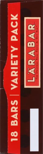 Larabar Chocolate Variety Pack, Gluten Free Vegan Fruit & Nut Bars, 18 ct