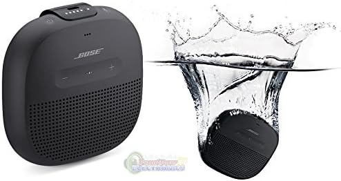 Bose SoundLink Micro Bluetooth Speaker: Small Portable Waterproof Speaker with Microphone, Black