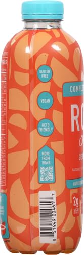 Roar Organic Georgia Peach Naturally Flavored Vitamin Enhanced Beverage 18 oz