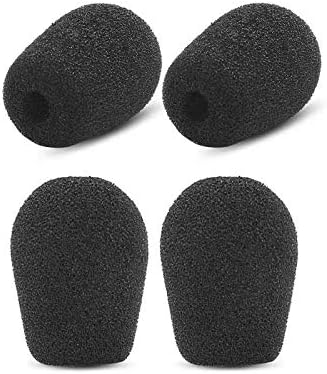 Ear Pads Replacement B450-XT Microphone Foam Compatible with VXI Blueparrott B450-XT B450XT Bluetooth Headset Mod Kit Ear Cushions Cups (Ear Pads + Microphone Foam)