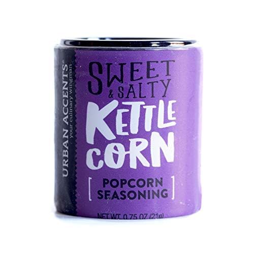 Urban Accents Movie Night Sweet Shoppe Gift Set Collection-Popcorn Seasoning Variety Pack (set of 8) - 3 Non-GMO Popcorn Kernel Packs and 5 Gourmet Popcorn Snack Seasonings