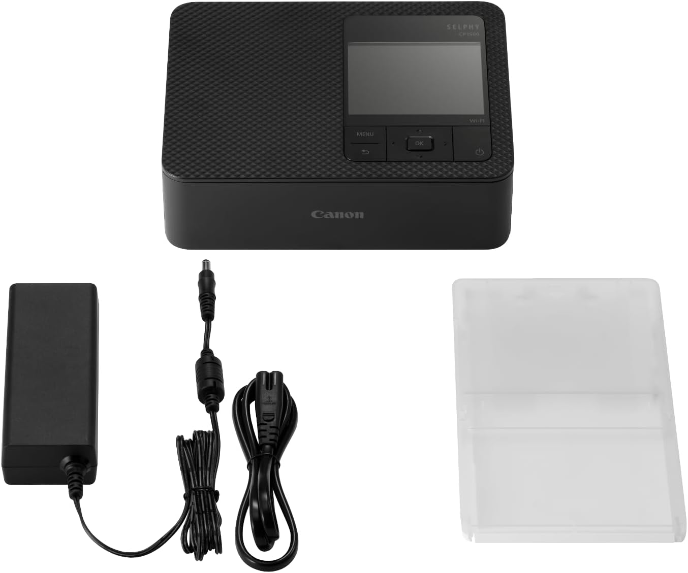 Canon SELPHY CP1500 Compact Photo Printer, Portable Photo Printer, Instant Photo Printer, Mobile Friendly, AirPrint, Black