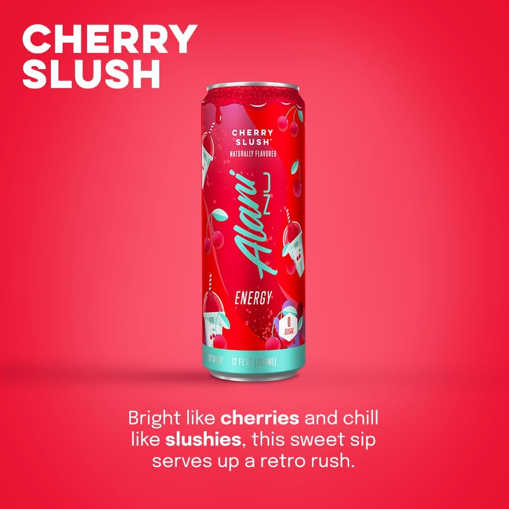 Alani Nu Variety Pack Sugar Free, Low Calorie Energy Drinks | 200mg Caffeine | Biotin, B Vitamins | Zero Sugar | 15 Calories or Less | 12 Fl Oz Cans | 12 Pack