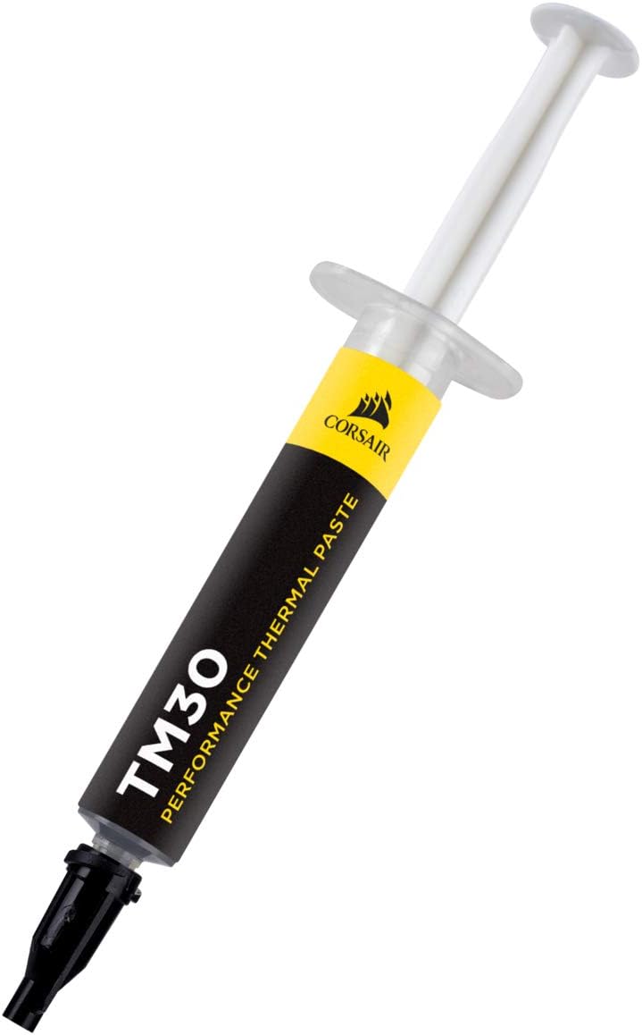 Corsair TM30 Performance Thermal Paste | Ultra-Low Thermal Impedance CPU/GPU | 3 Grams|w/applicator, silver for Desktop