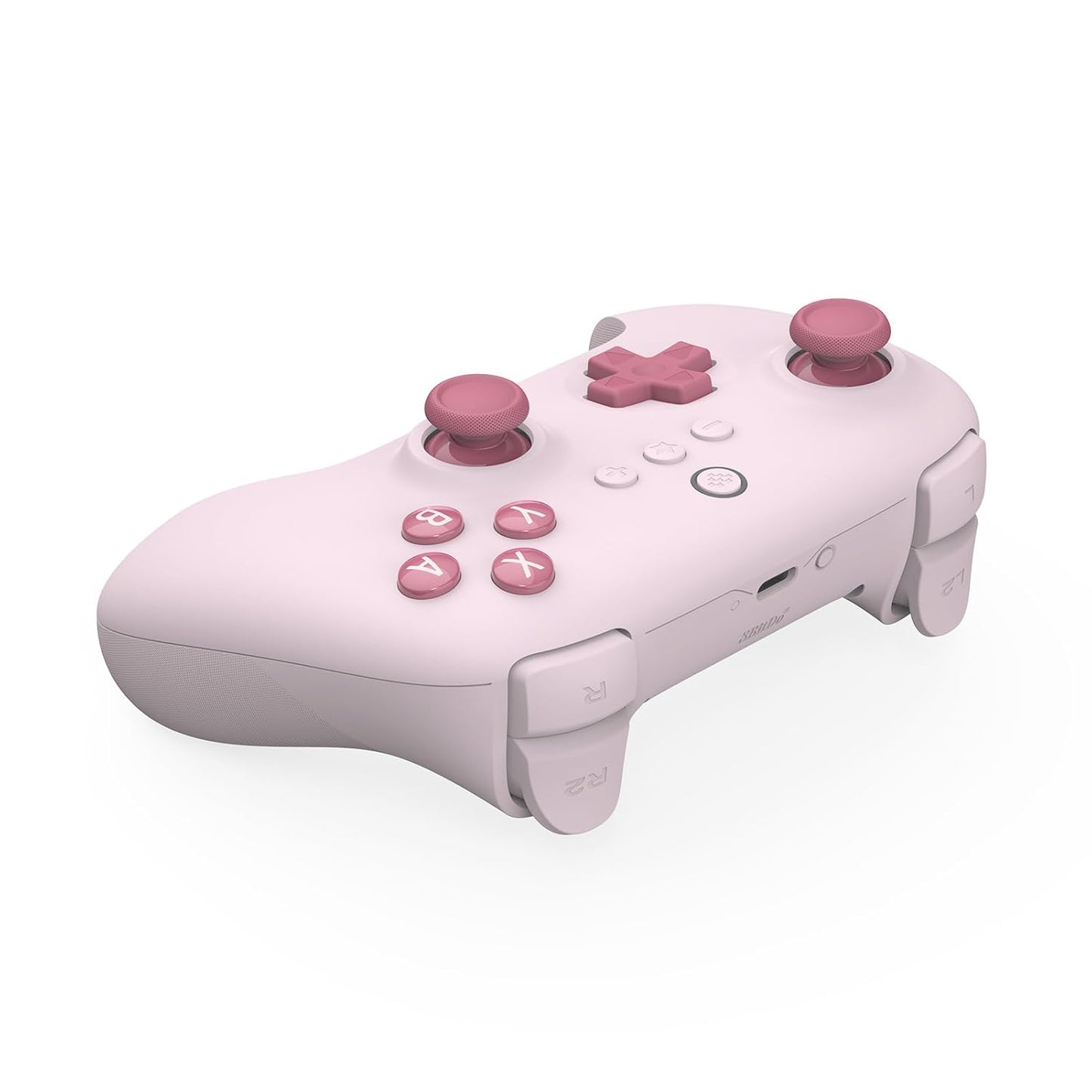 8Bitdo Ultimate C Bluetooth Controller for Switch with 6-axis Motion Control and Rumble Vibration (Pink)