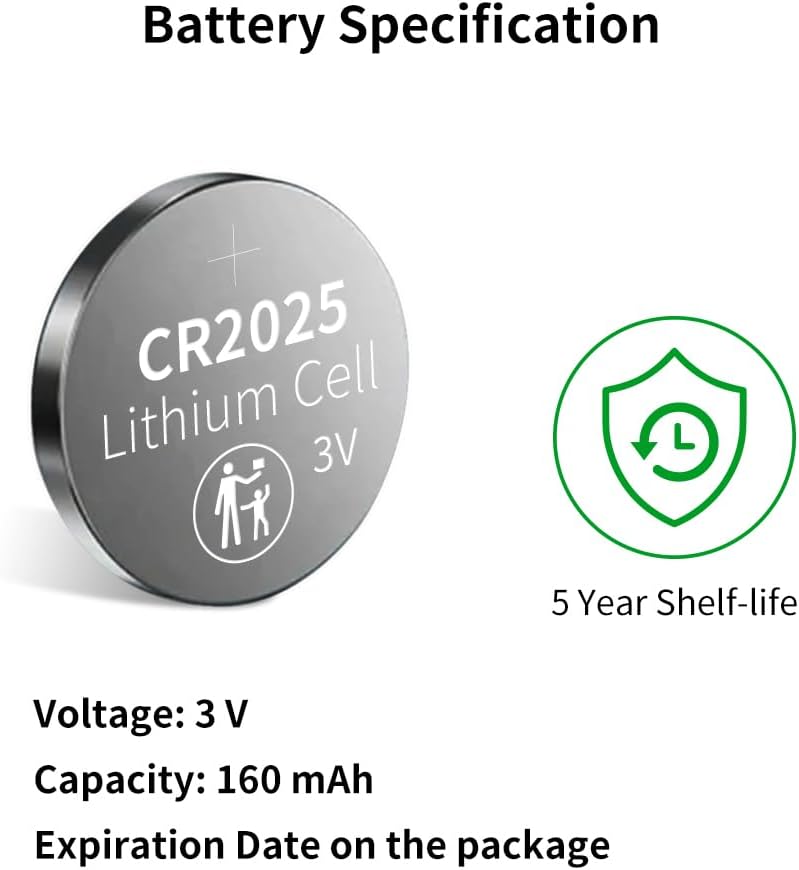 CZQQ CR2025 Battery (10 pcs)