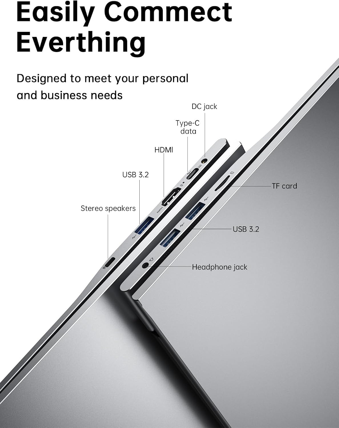 ACEMAGIC 2024 Newest 17.3Inch Laptop,FHD Display Laptop with Quad Core-12th Alder Lake N97(Up to 3.6GHz), 6000Mah Battery,16GB RAM 512GB ROM Business Laptop Computer.