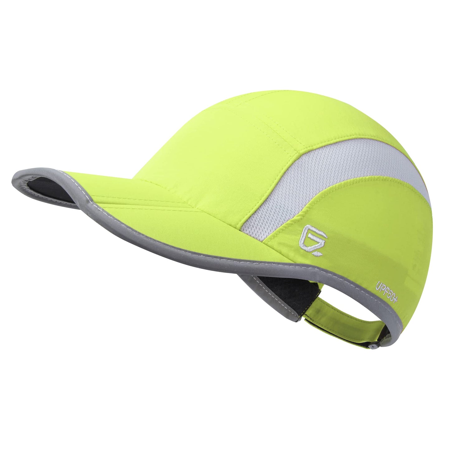 GADIEMKENSD Reflective Folding Outdoor Hat Unstructured Design UPF 50+ Sun Protection Sport Hats for Womens and Mens