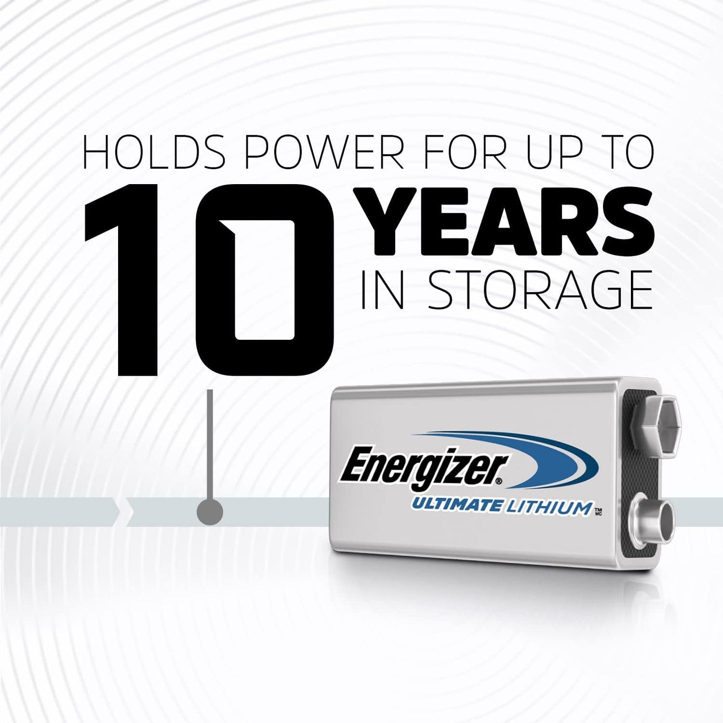 Energizer 9V Batteries, Ultimate Lithium, Original Version, 2 Count