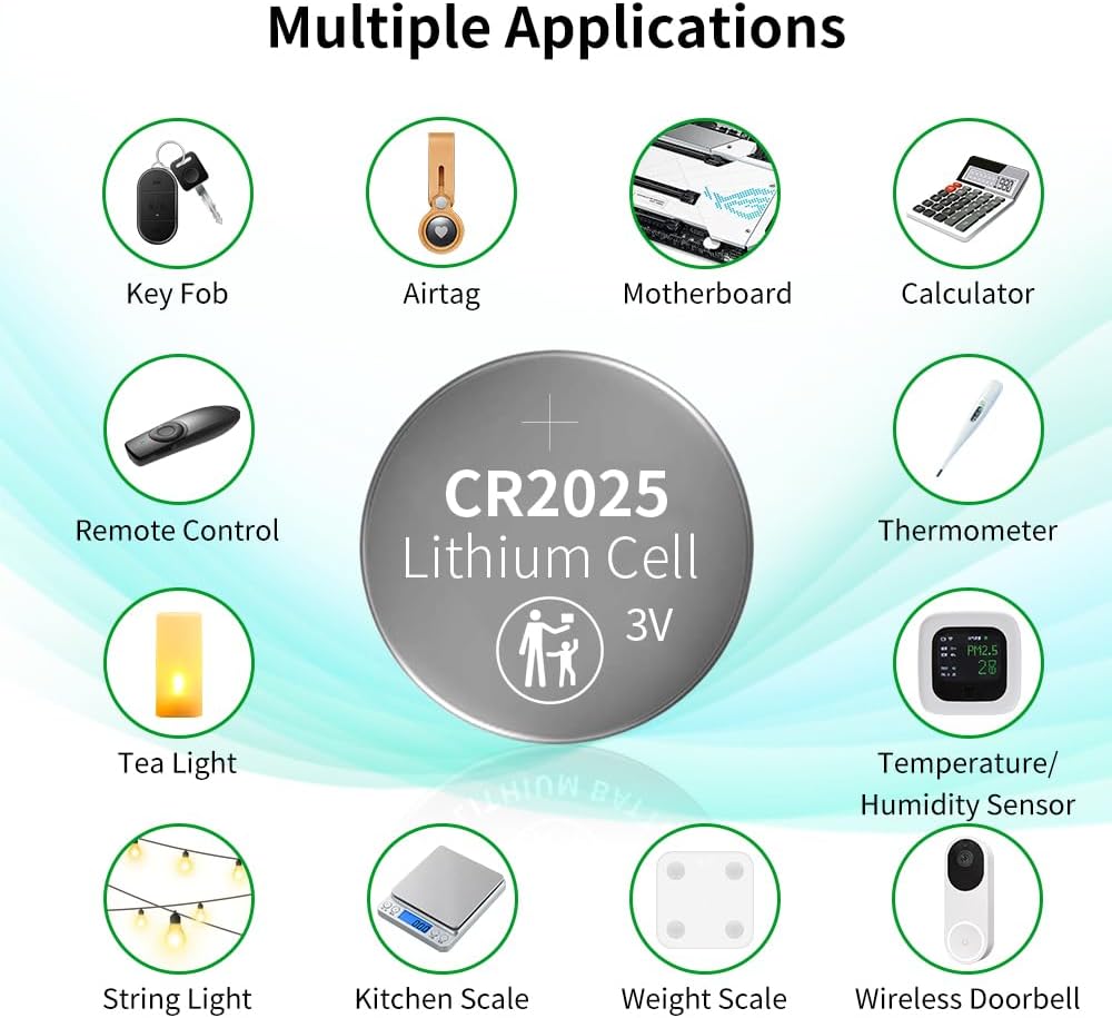 CZQQ CR2025 Battery (10 pcs)