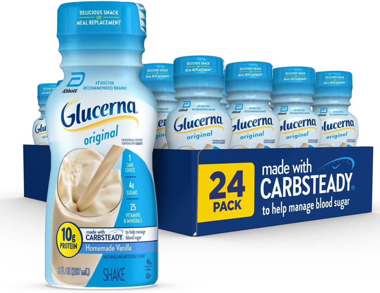 GLU - Base, Vanilla, 24 Count