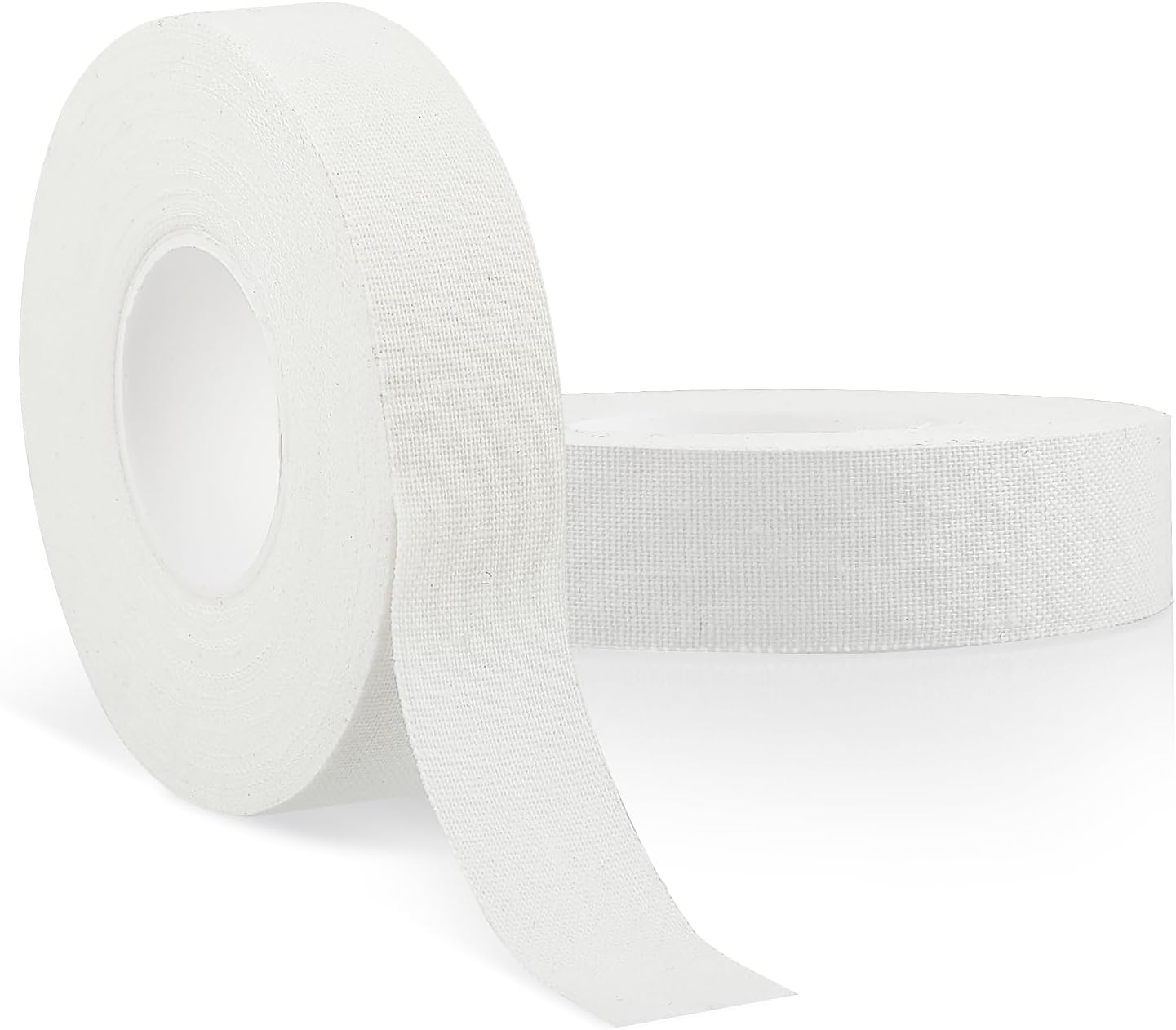 Finger Tape, White Extra Strong 0.6-Inch x 32-feet Athletic Tape for Fingers Feet Sweat Volleyball Finger Tape for Outdoor Sports Climbing Football (2)