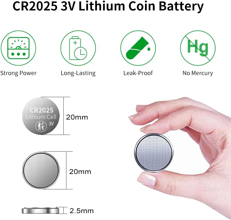 CZQQ CR2025 Battery (10 pcs)