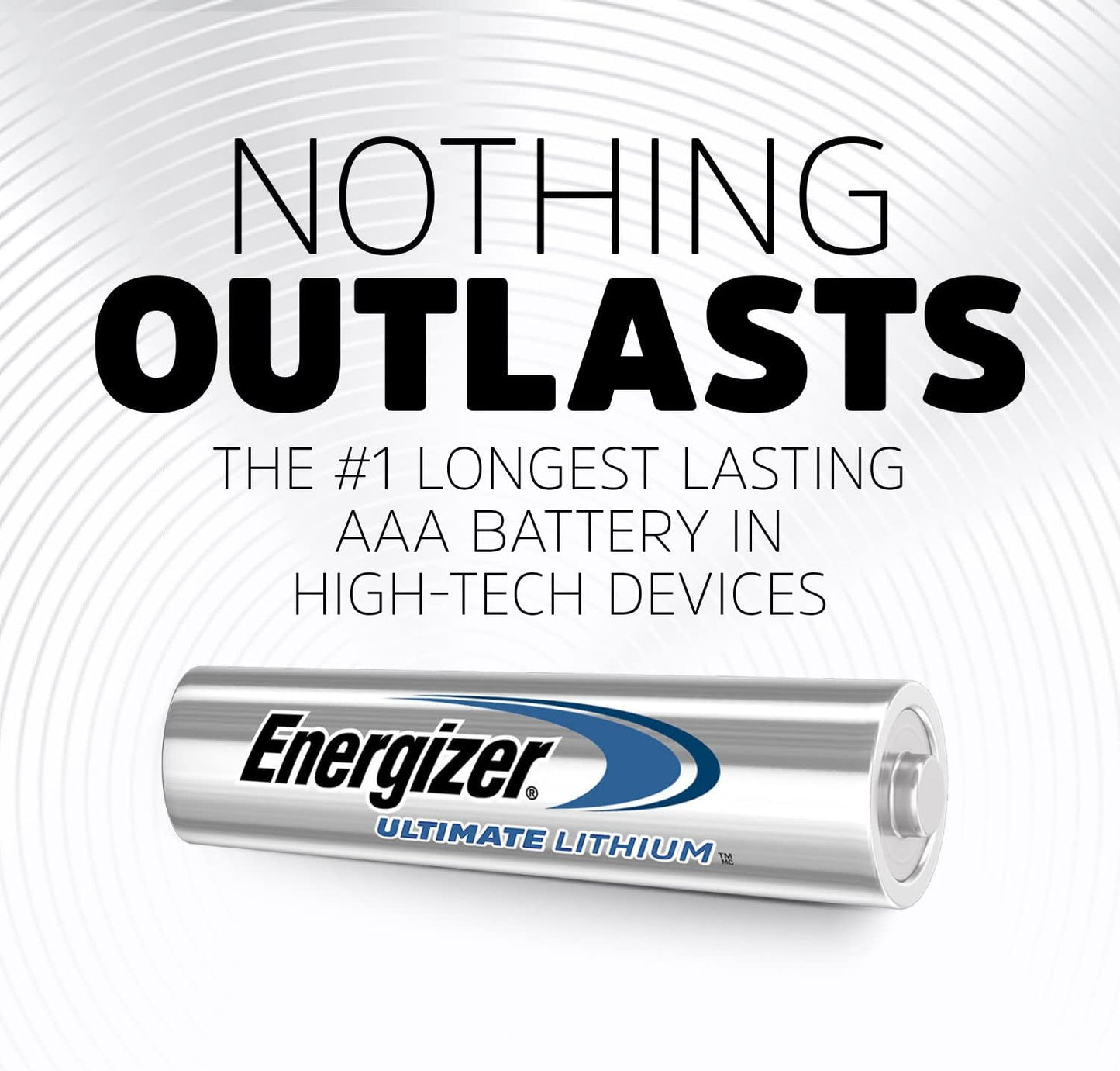 Energizer AAA Batteries, Ultimate Lithium Triple A Battery, 24 Count