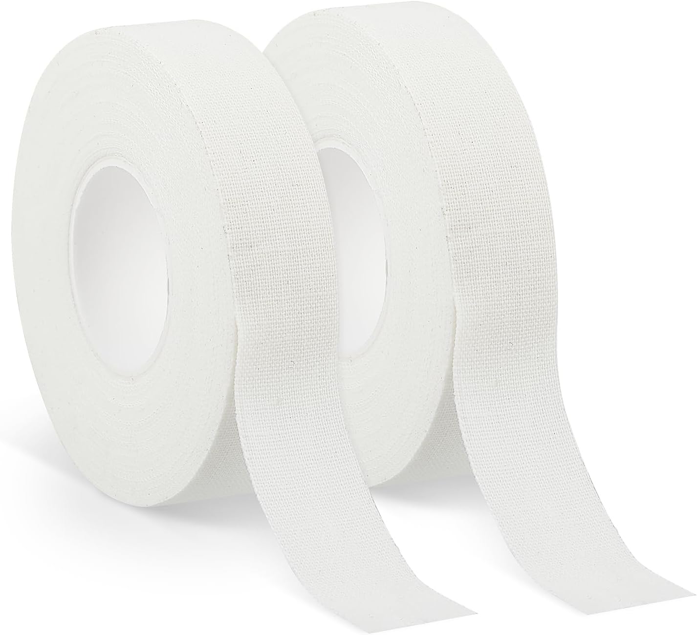 Finger Tape, White Extra Strong 0.6-Inch x 32-feet Athletic Tape for Fingers Feet Sweat Volleyball Finger Tape for Outdoor Sports Climbing Football (2)