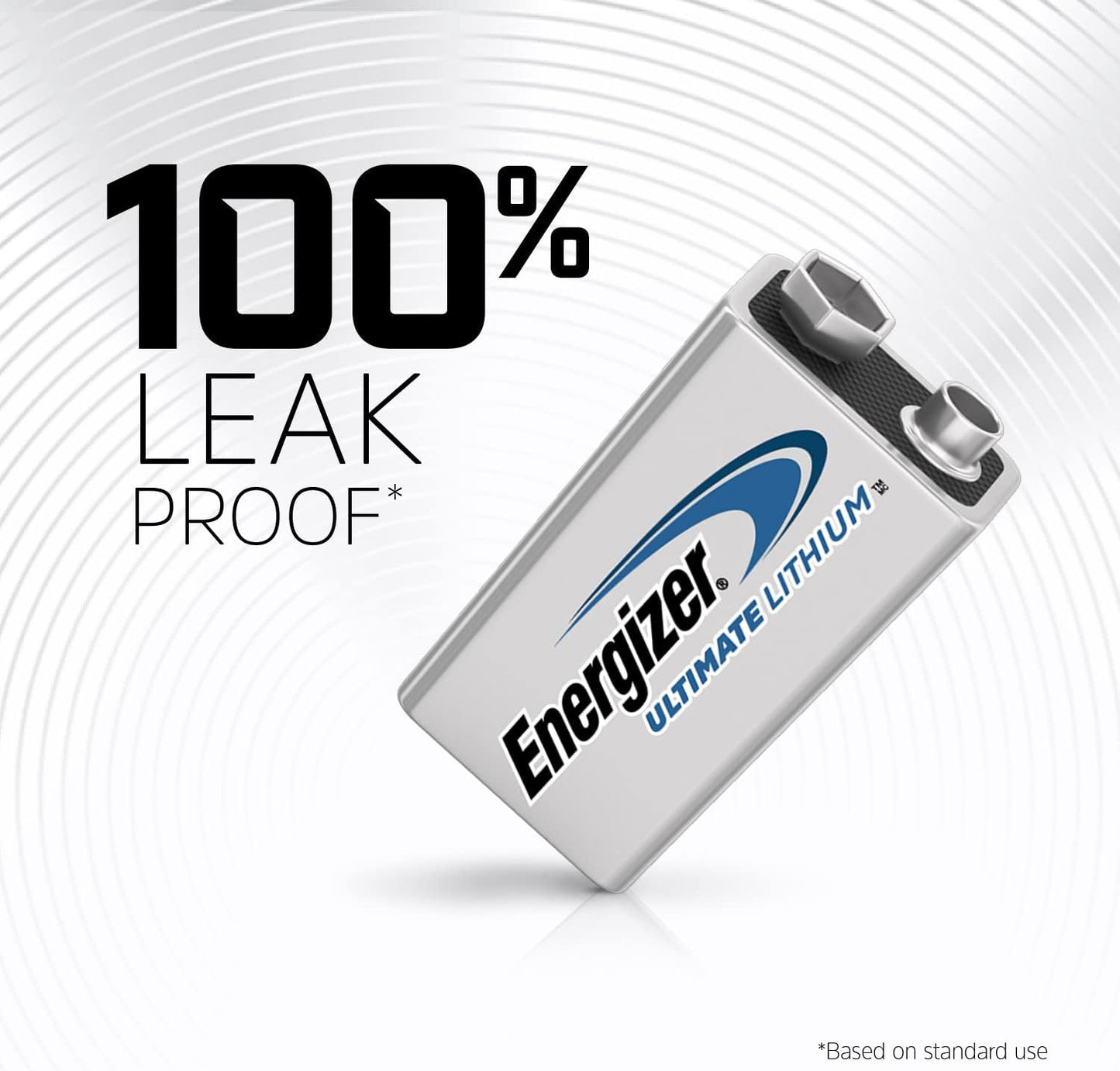 Energizer 9V Batteries, Ultimate Lithium, Original Version, 2 Count