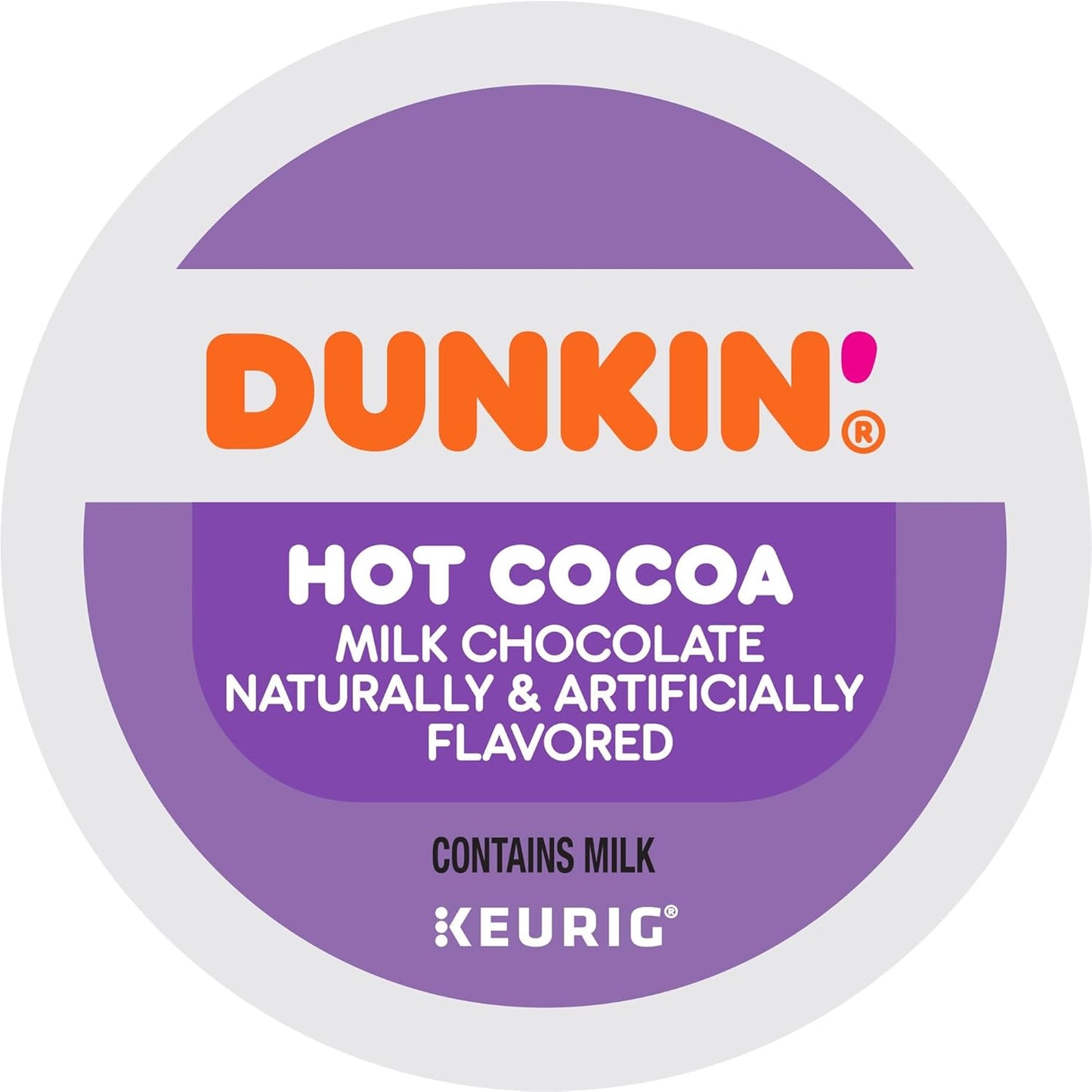 Dunkin' Donuts® Milk Chocolate Hot Cocoa Single-Serve K-Cup®, Box Of 22