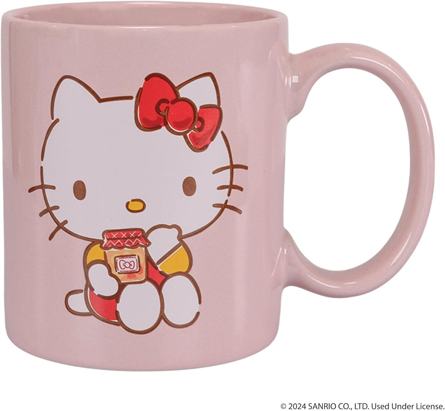 Uncanny Brands Hello Kitty Single Cup Coffee Maker Gift Set with 2 Mugs
