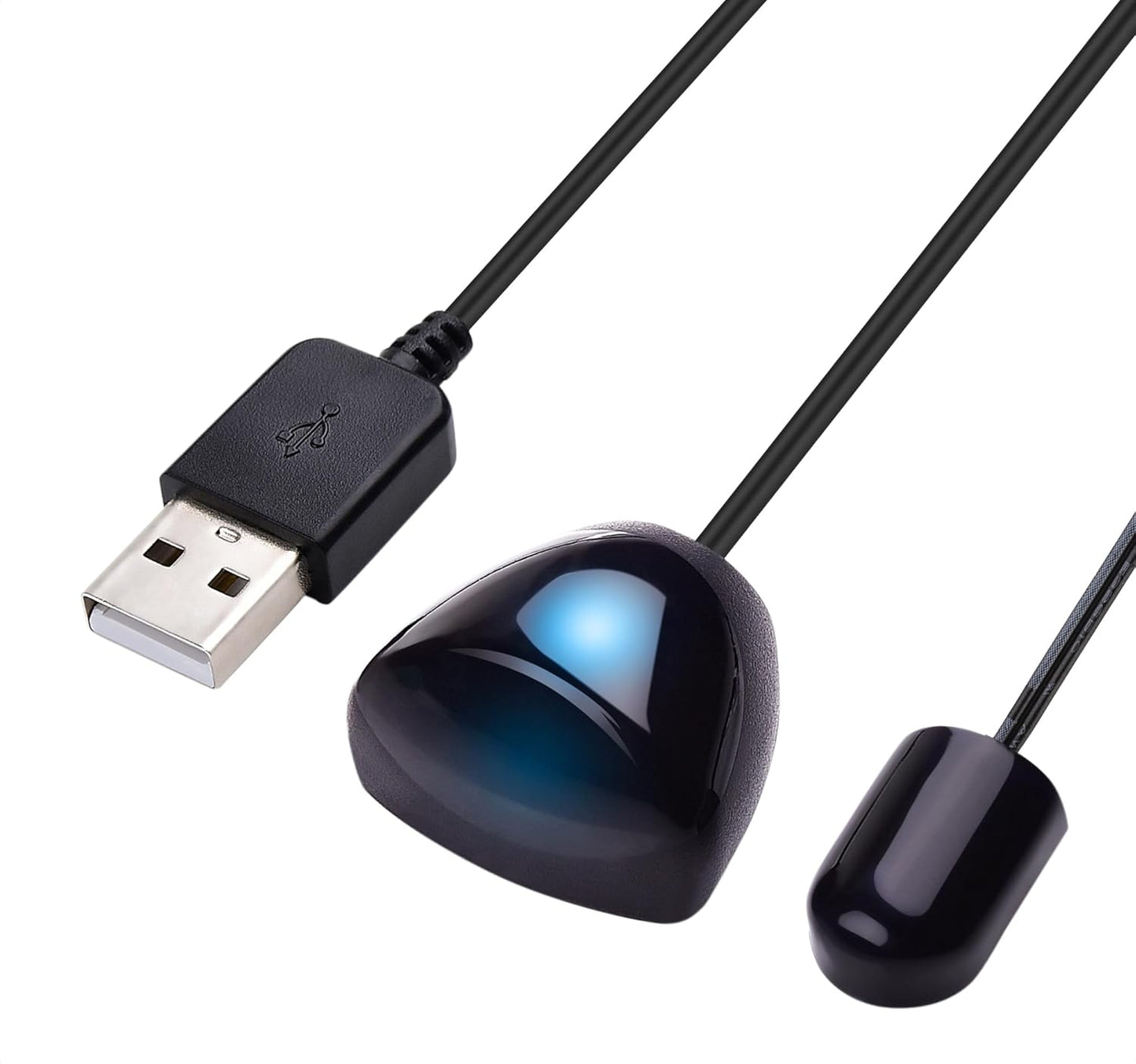 Cable Matters Infrared Remote Extender Cable 10 ft, IR Repeater Kit Cable, IR Extender, USB IR Blaster Cable - 10 Feet