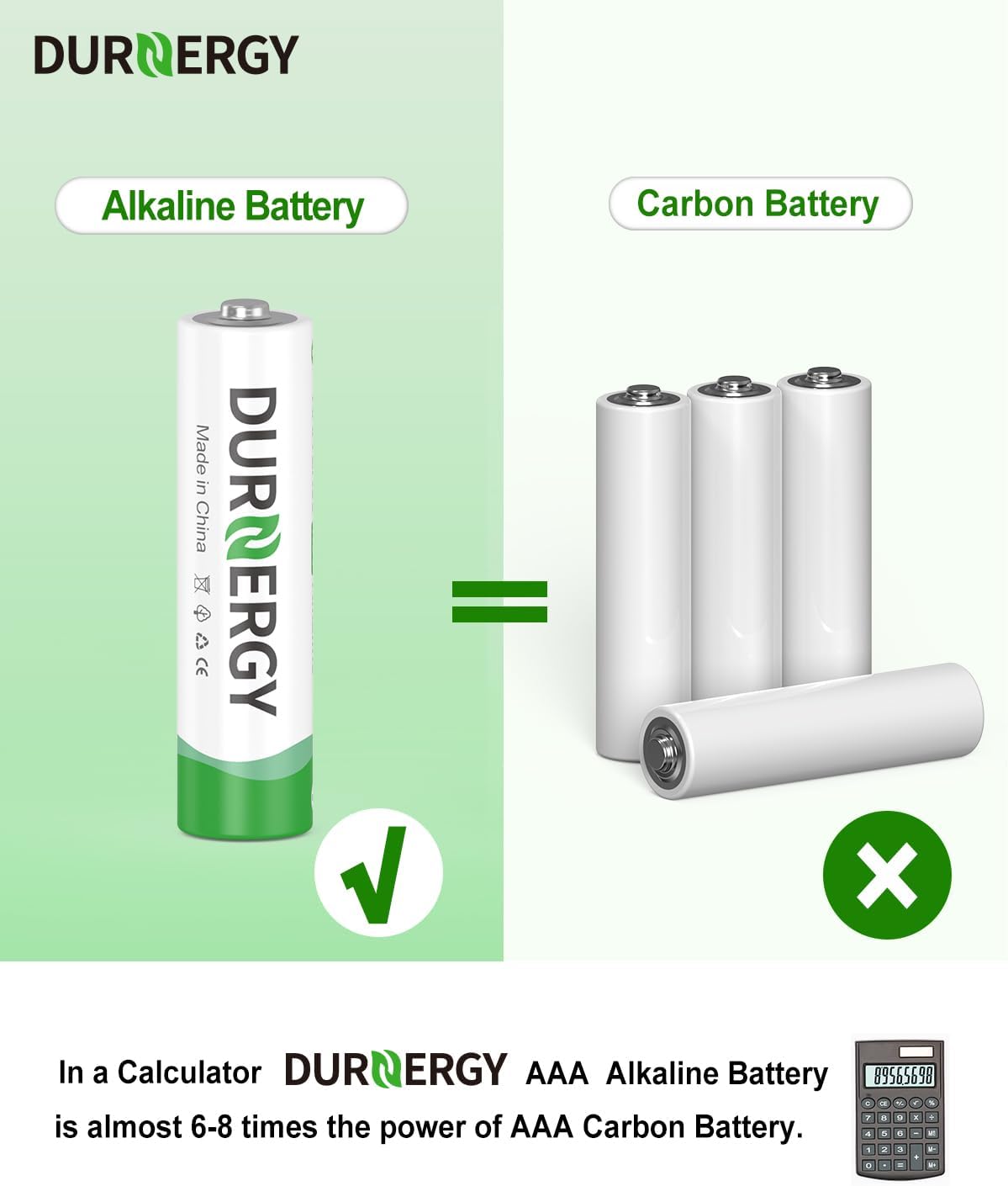AAA Batteries 100 Pack, 10 Years Shelf Life, Triple AAA Batteries 1200mAh for Remote Control, Piles AAA, LR03 Alkaline