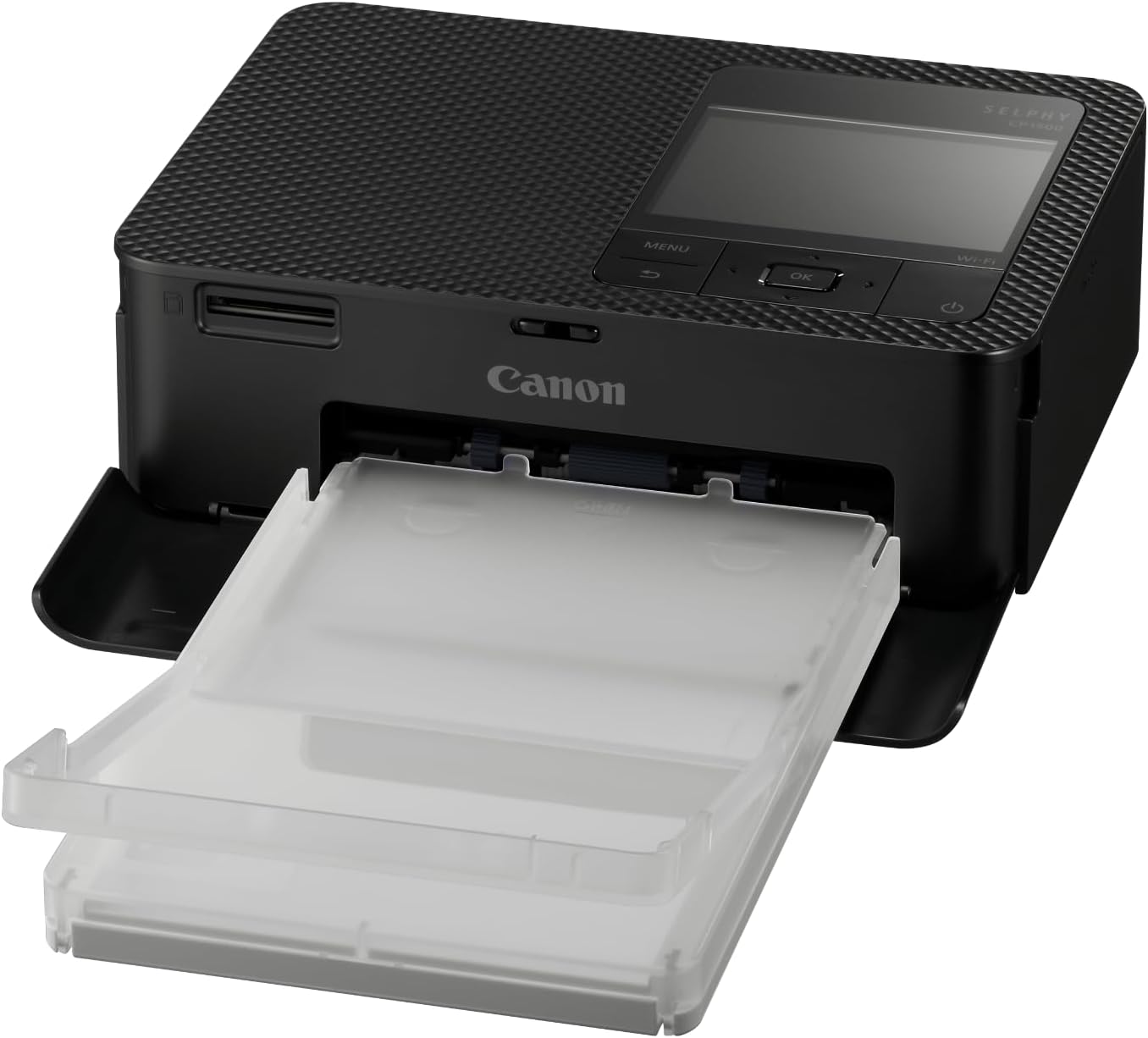 Canon SELPHY CP1500 Compact Photo Printer, Portable Photo Printer, Instant Photo Printer, Mobile Friendly, AirPrint, Black