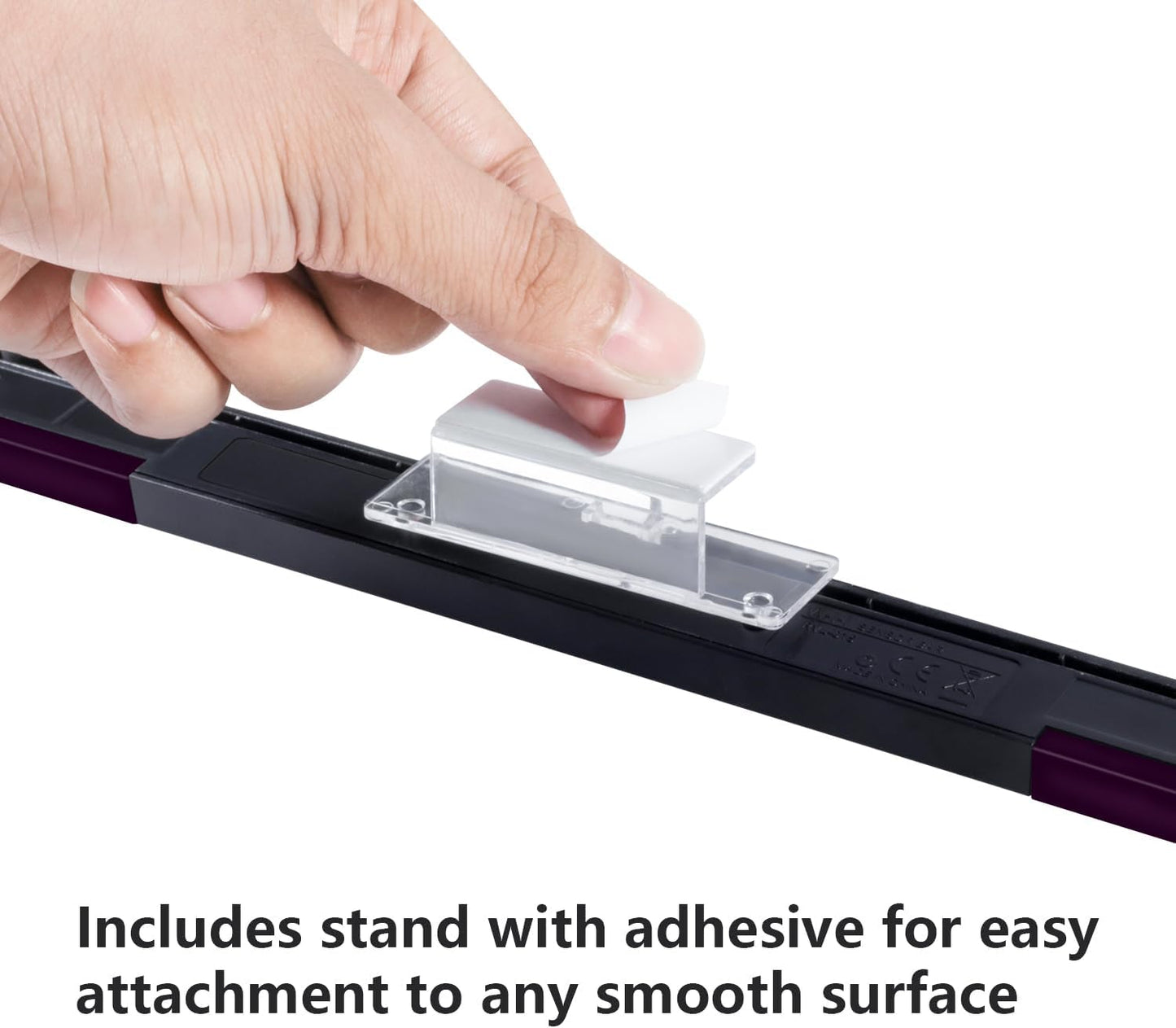 Aokin Sensor Bar for Wii, Replacement Wired Infrared Ray Sensor Bar for Nintendo Wii and Wii U Console, includes Clear Stand