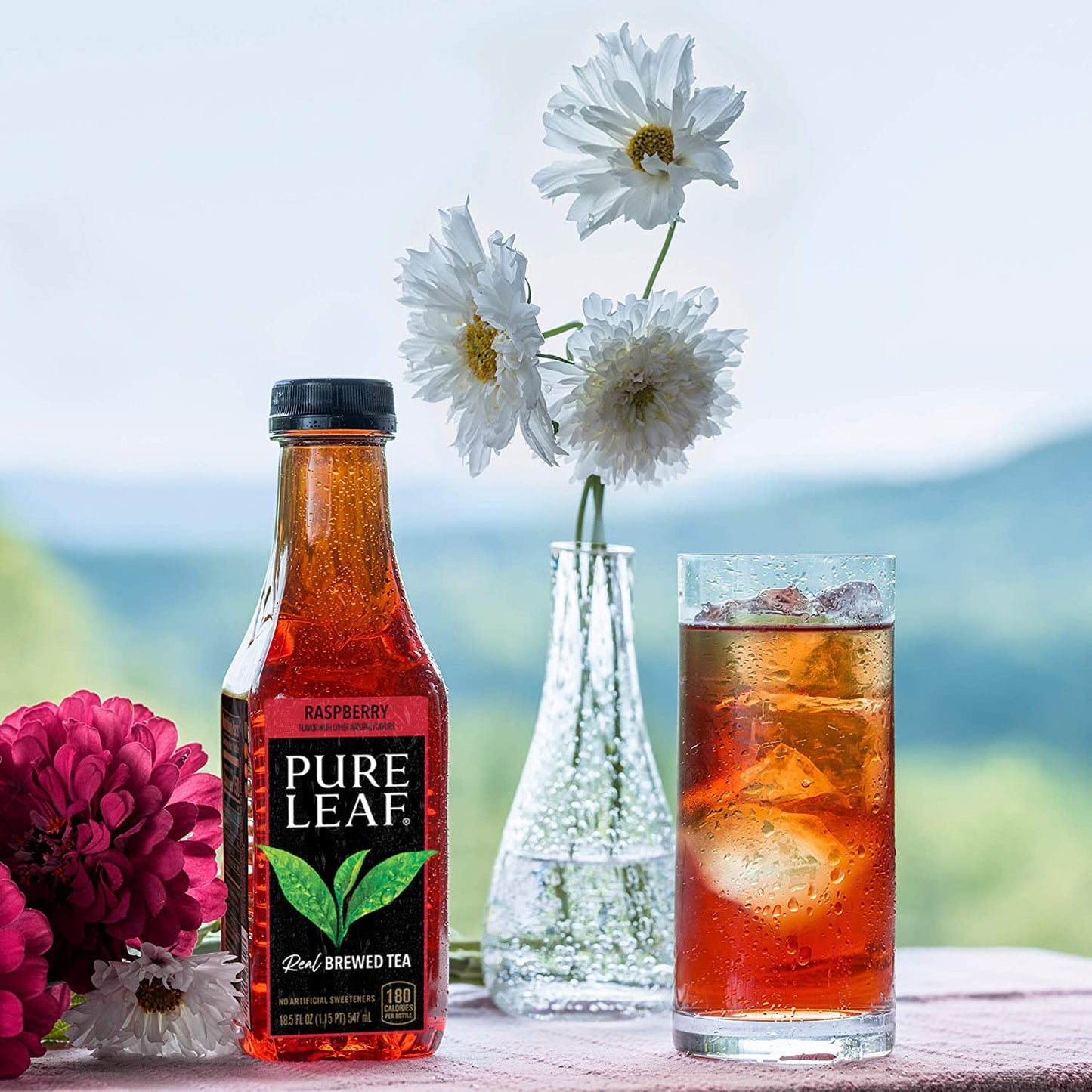 Pure Leaf Bottles, Variety Pack (Sweetened Flavors) (18.5 Ounce Bottles, Pack of 12)