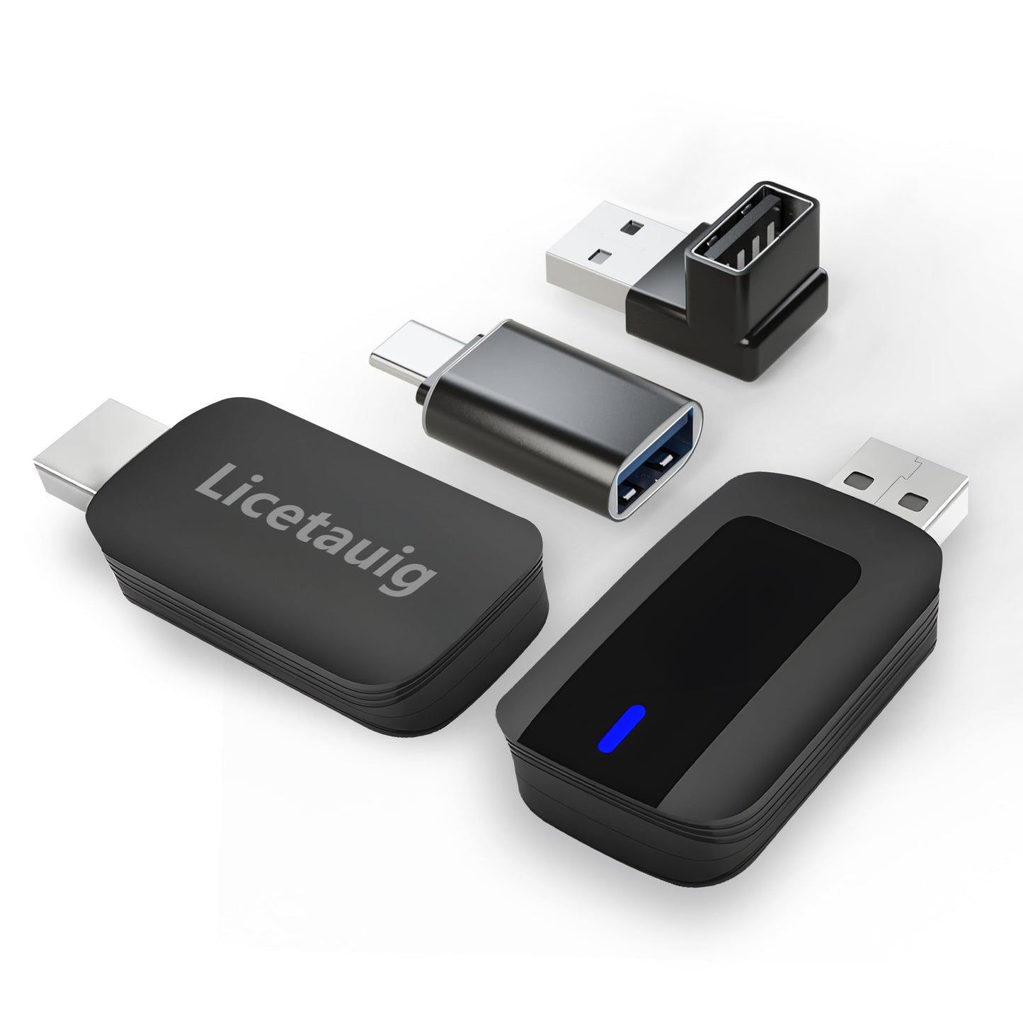 CarPlay Wireless Adapter for iPhone and Android Auto, Wireless CarPlay Dongle for Cars from 2016 and iOS 10+ USB Type-C (CarPlay Wireless Adapter)