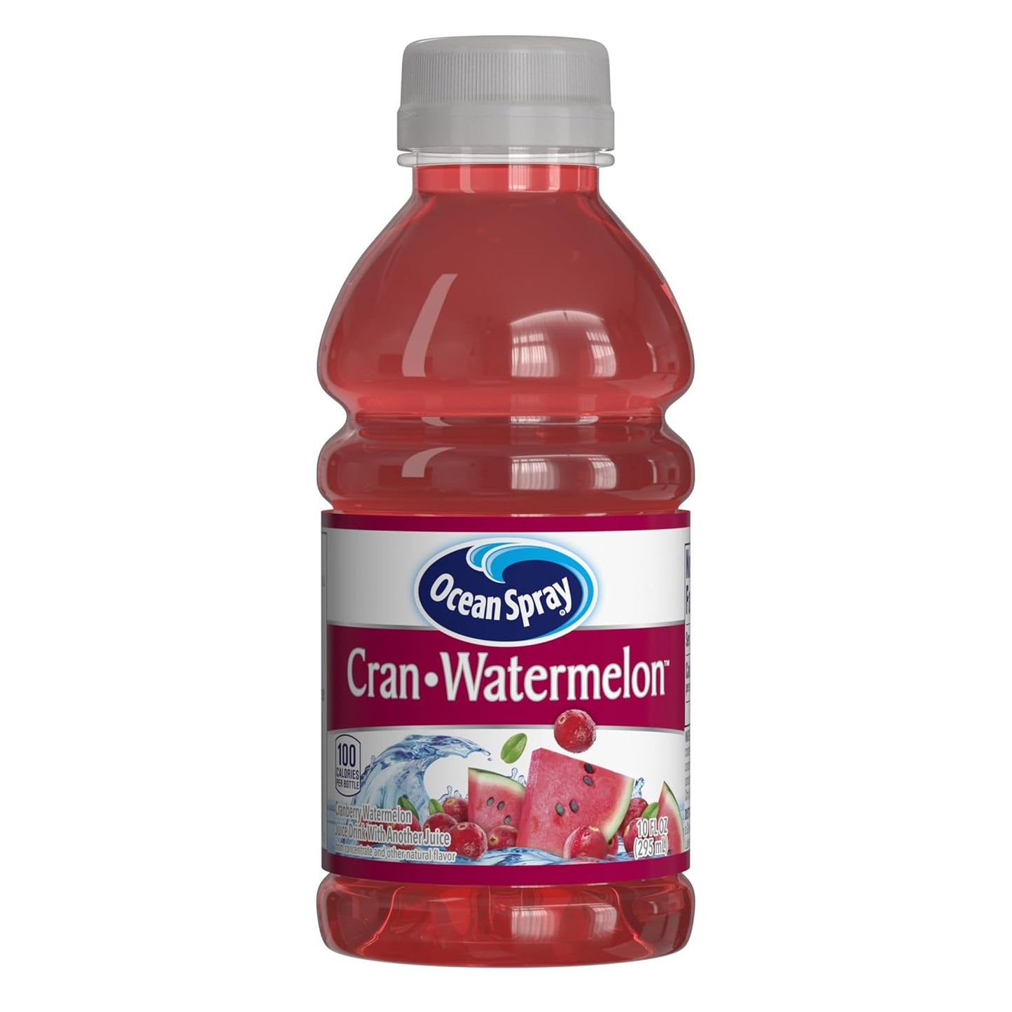 Ocean Spray® Cran-Watermelon™ Cranberry Watermelon Juice Drinks, 10 Fl Oz Bottles, 6 Count (Pack of 1)
