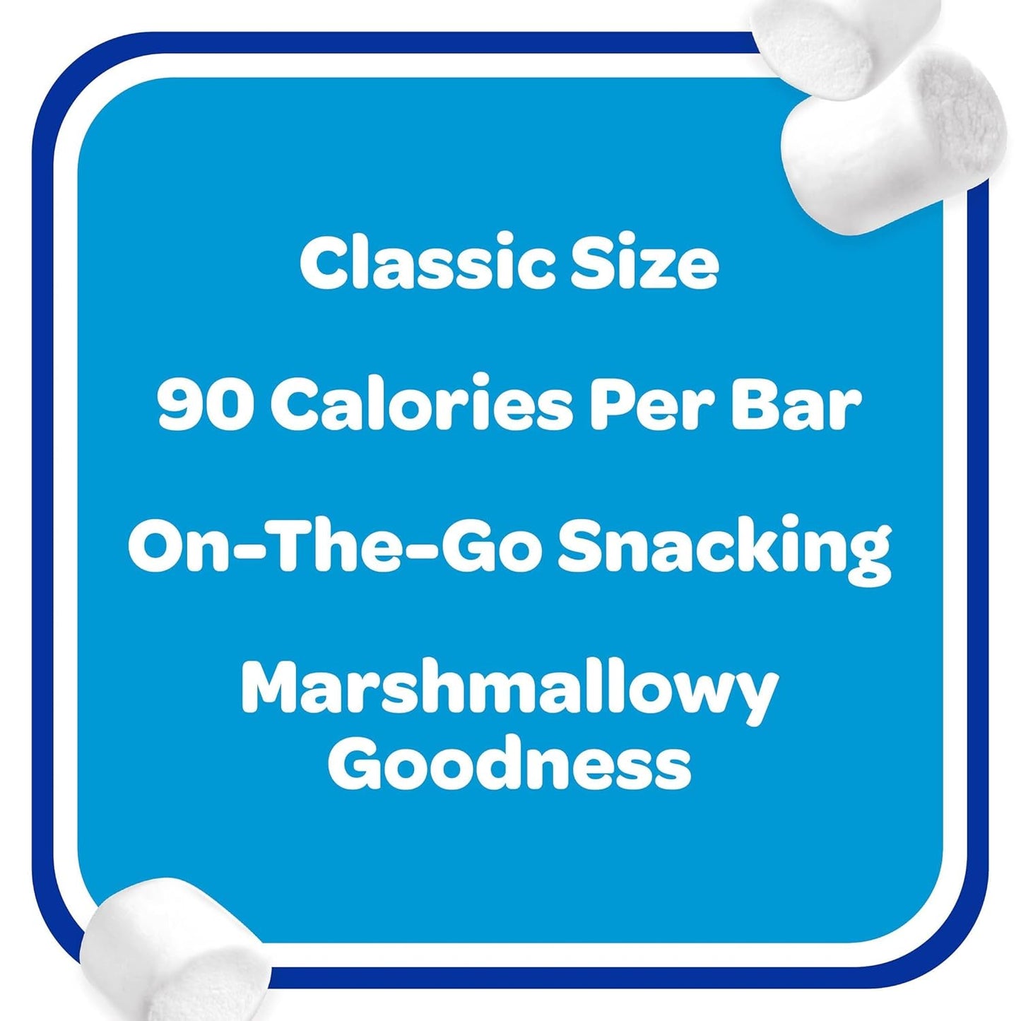 Kellogg's Rice Krispies Treats, Crispy Marshmallow Squares, Original, School Lunch Snack, 41.9oz Case (54 Count)