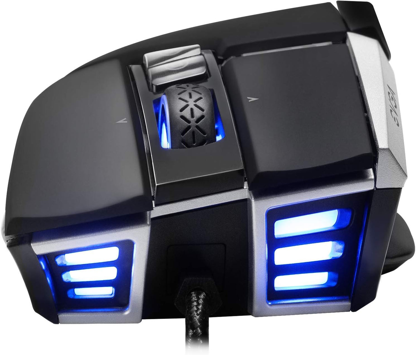 EVGA X17 Gaming Mouse, Wired, Black, Customizable, 16,000 DPI, 5 Profiles, 10 Buttons, Ergonomic 903-W1-17BK-KR
