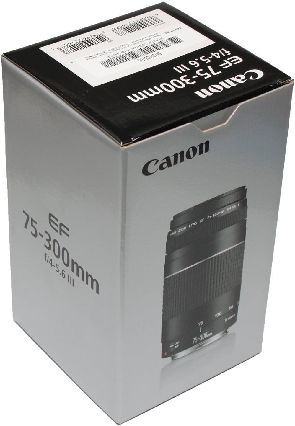 Canon EF 75-300mm f/4-5.6 III Telephoto Zoom Lens Black
