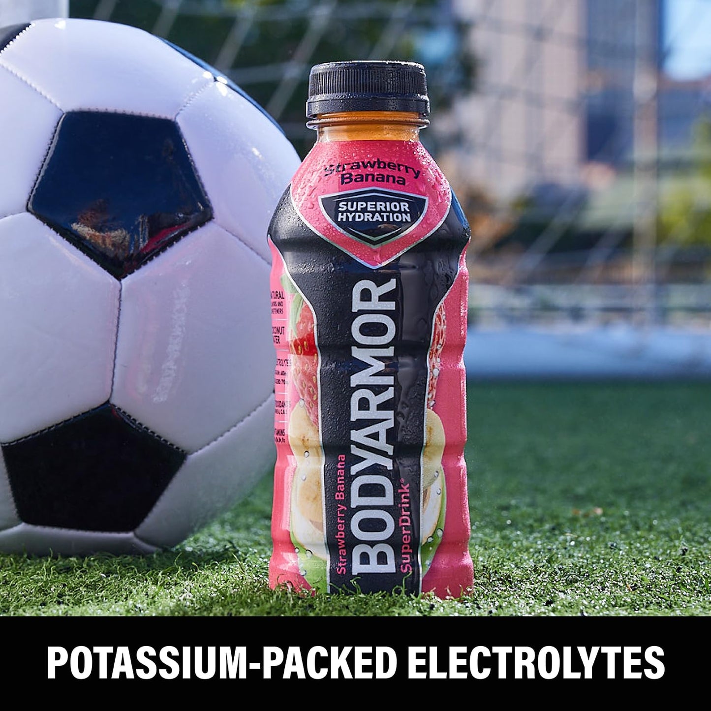 BODYARMOR Sports Drink Sports Beverage, Fruit Punch, Coconut Water Hydration, Natural Flavors With Vitamins, Potassium-Packed Electrolytes, Perfect For Athletes, 20 Fl Oz (Pack of 6)