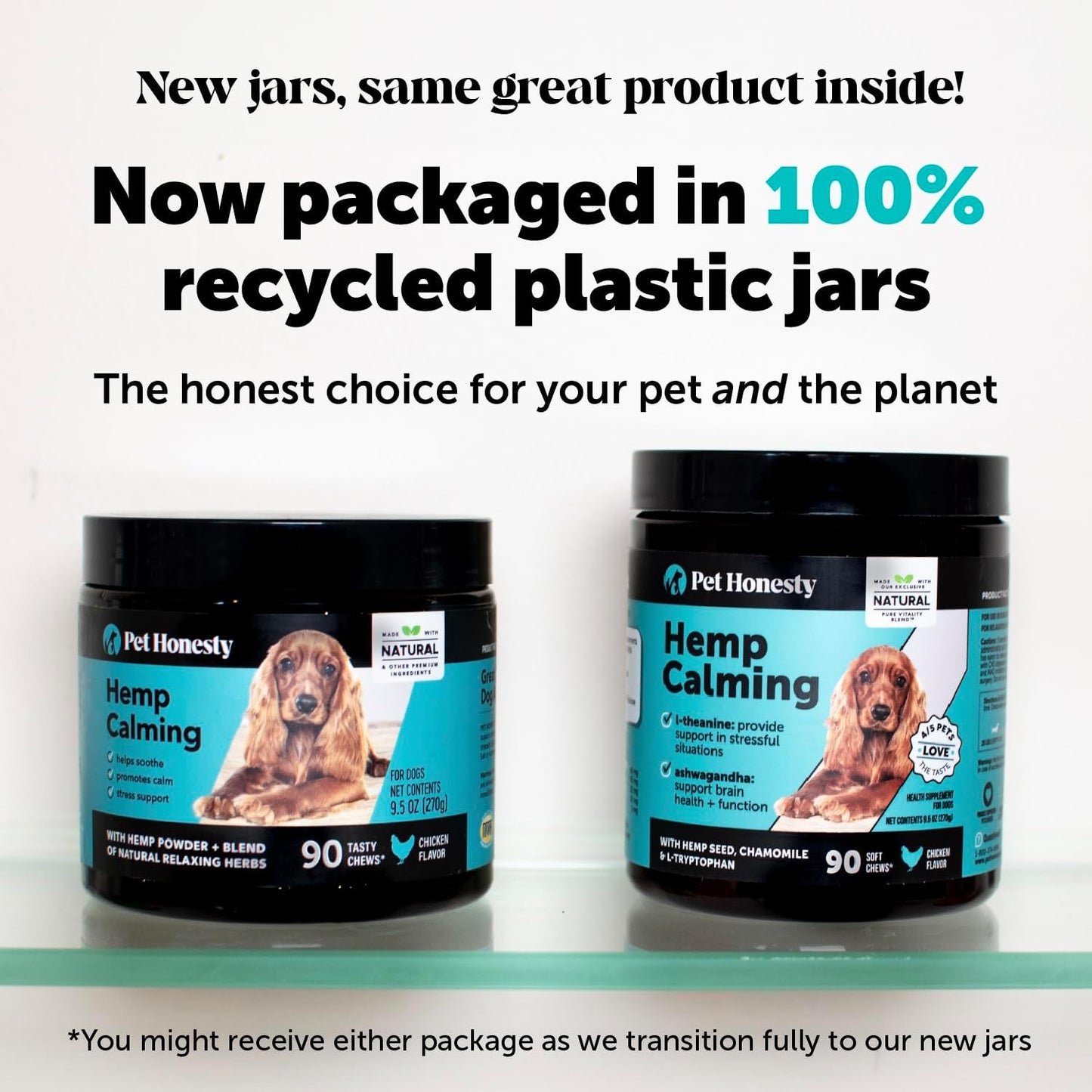 Pet Honesty Hemp Calming Chews for Dogs - Dog Anxiety Relief, Dog Calming Treats with Hemp + Valerian Root, Melatonin for Dogs - Helps Aid with Thunder, Fireworks, Chewing & Barking (Beef Liver 90 ct)