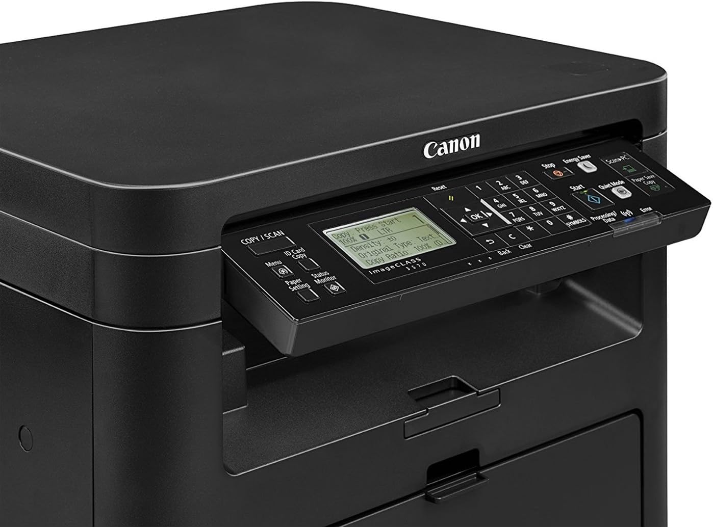 Canon Image Class D570 Monochrome Laser Printer with Scanner and Copier - Black