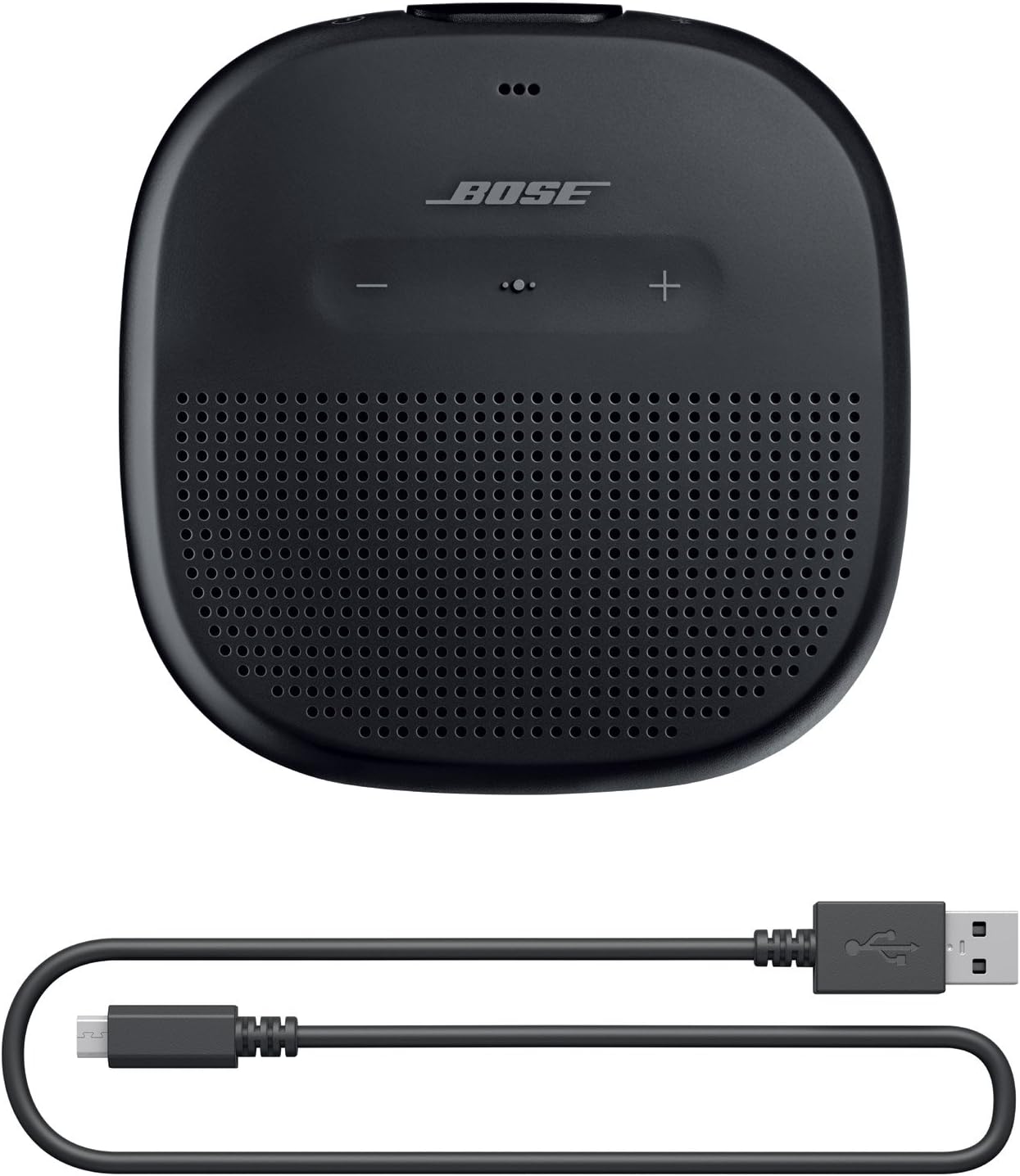 Bose SoundLink Micro Bluetooth Speaker: Small Portable Waterproof Speaker with Microphone, Black