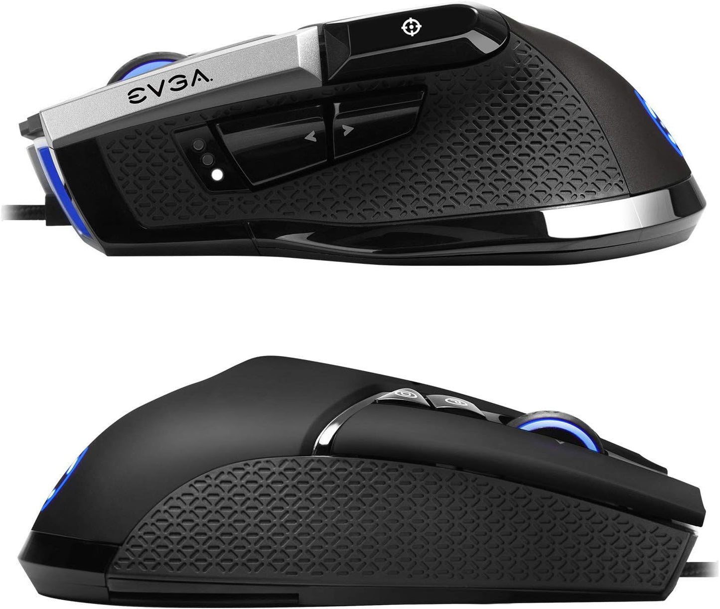 EVGA X17 Gaming Mouse, Wired, Black, Customizable, 16,000 DPI, 5 Profiles, 10 Buttons, Ergonomic 903-W1-17BK-KR