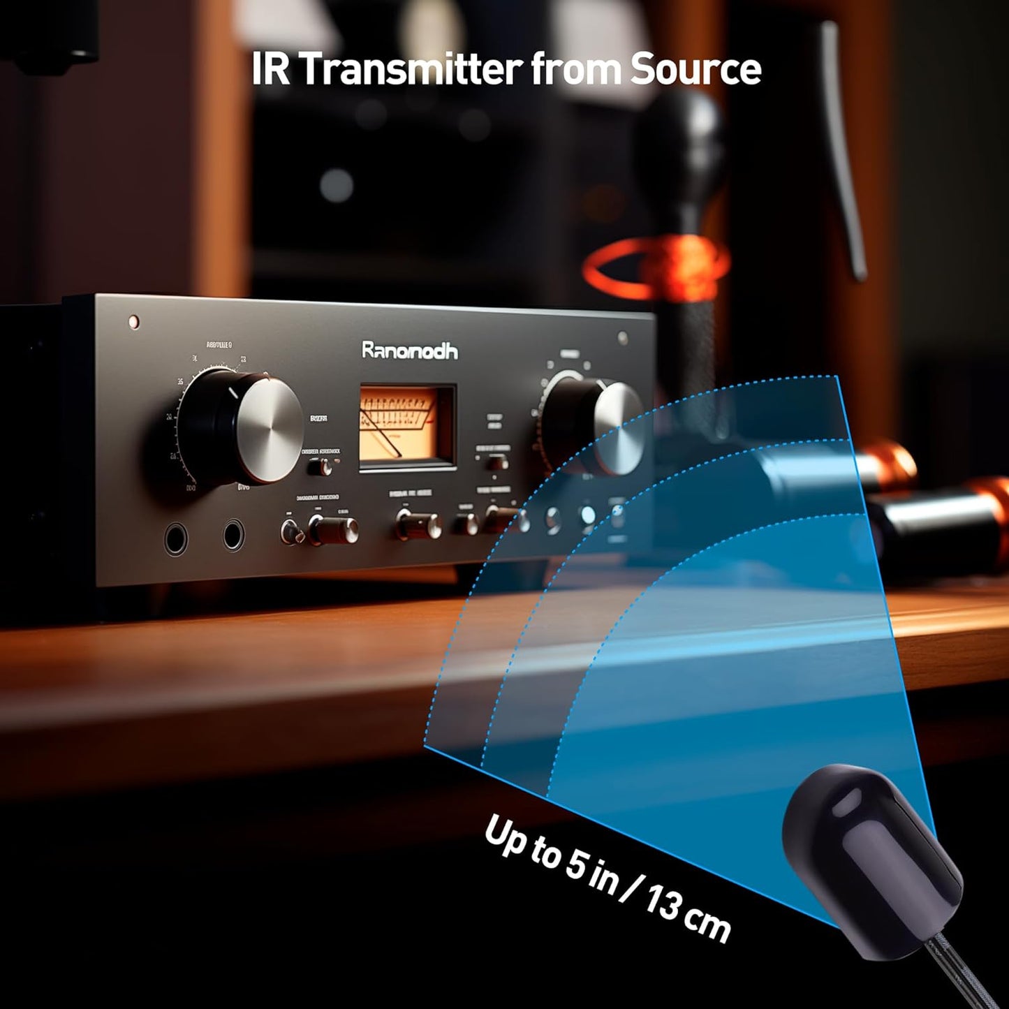 Cable Matters Infrared Remote Extender Cable 10 ft, IR Repeater Kit Cable, IR Extender, USB IR Blaster Cable - 10 Feet