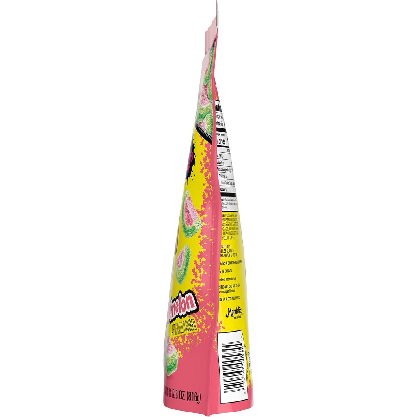 SOUR PATCH KIDS Watermelon Soft & Chewy Candy, Family Size, Bulk Candy, 1.8 lb