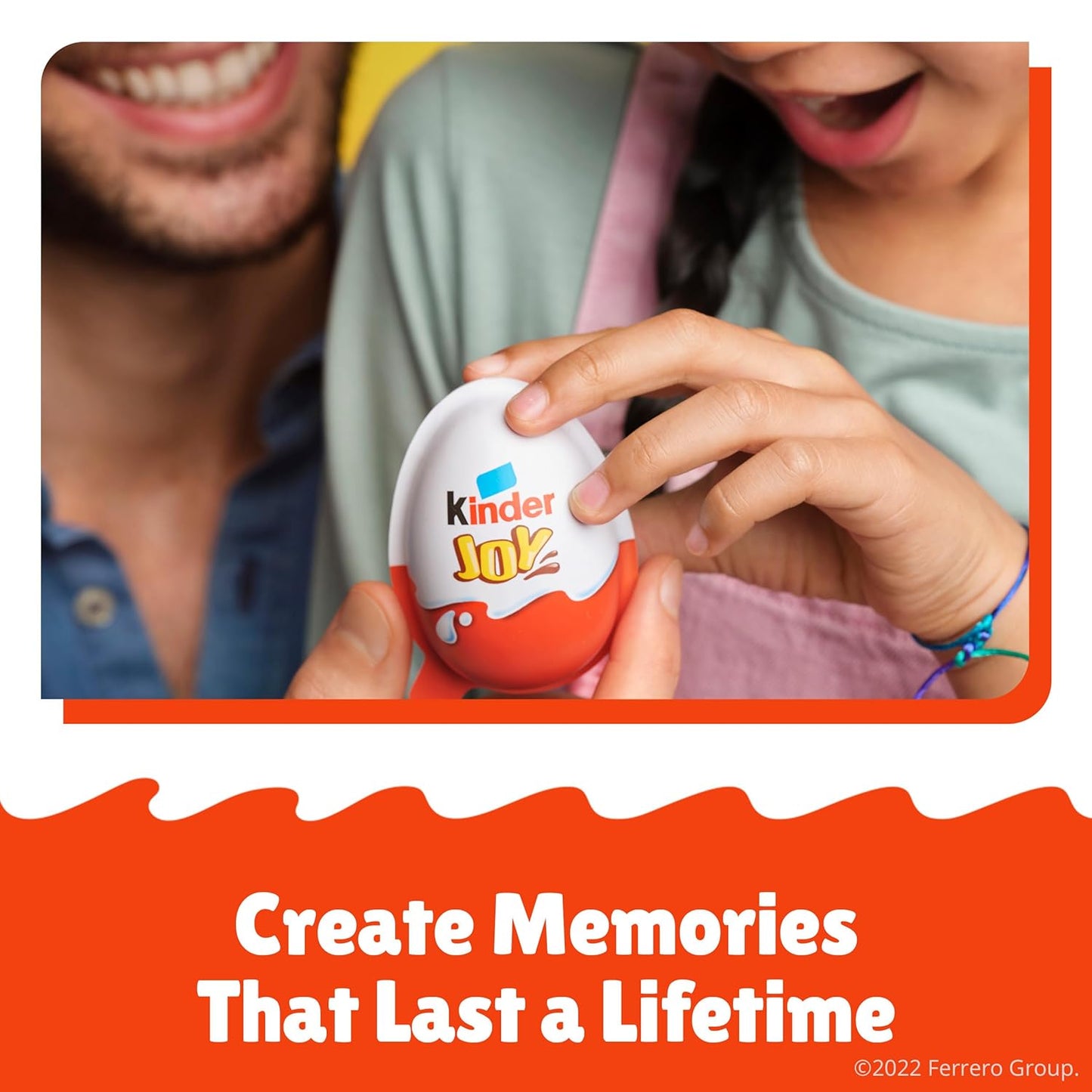 Kinder Joy Eggs, Bulk 15 Count, Holiday Treat Plus Toy, Sweet Creams and Chocolatey Wafer Bites, Stocking Stuffer for Kids, Individually Wrapped, 10.5 oz