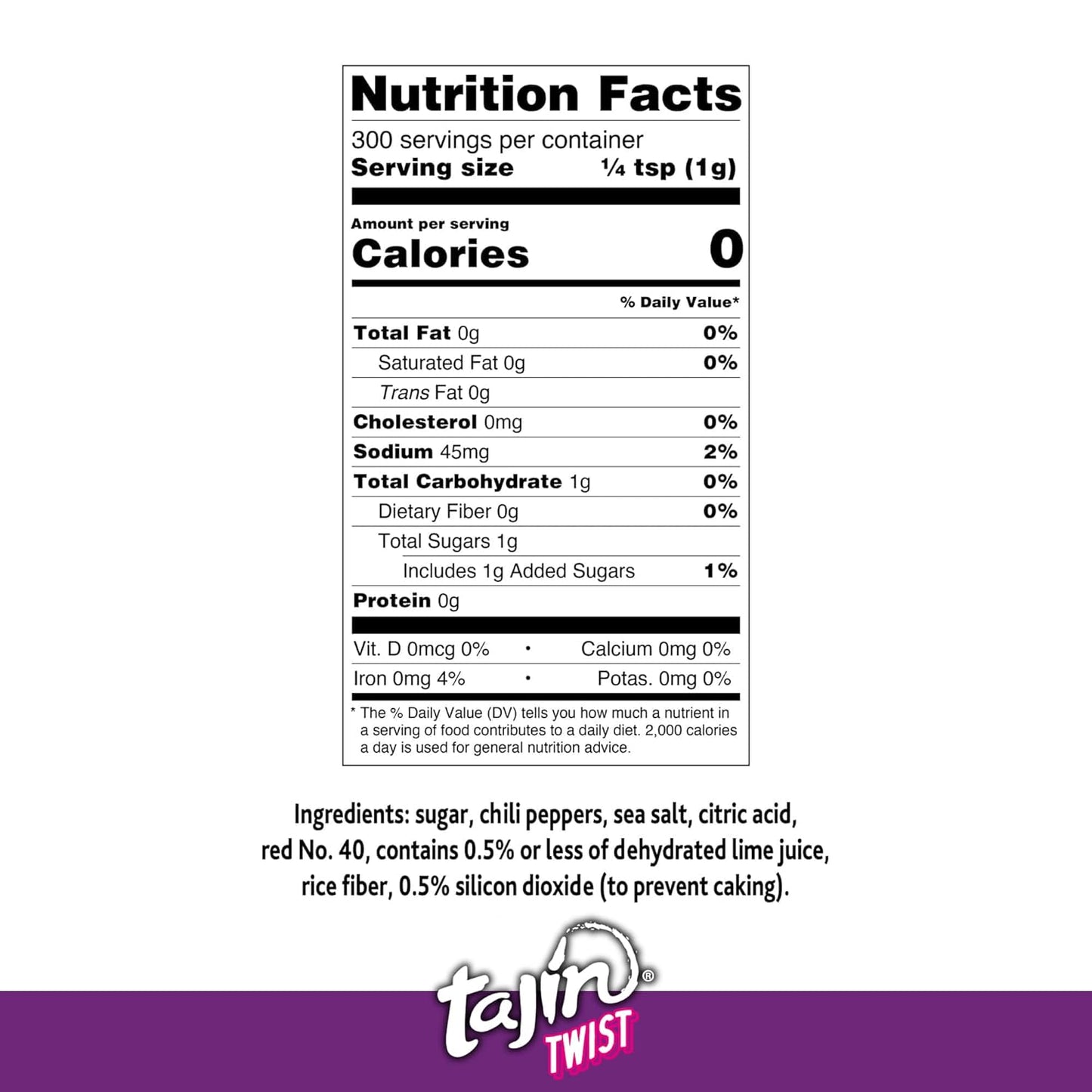 Tajín Twist Sweet and Spicy Seasoning, Fruit and Chili Powder, 10.6oz