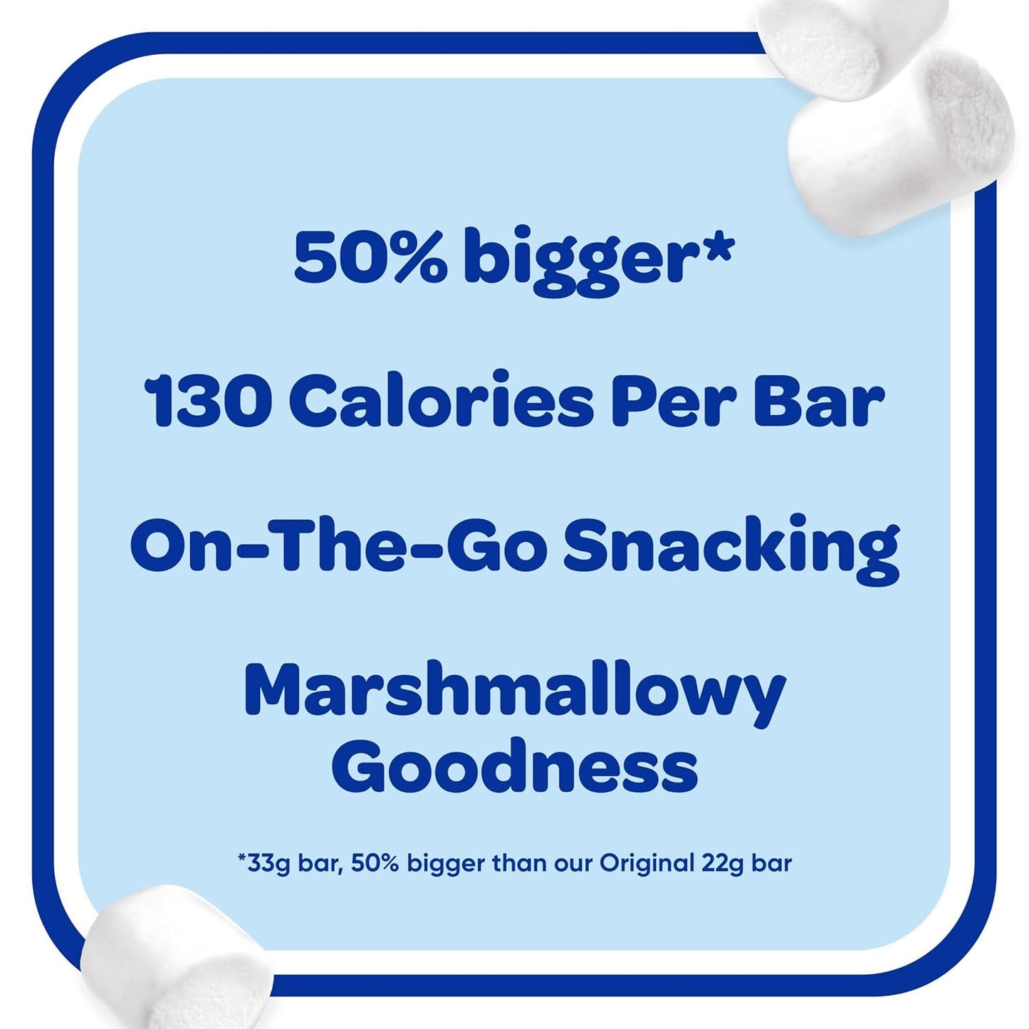 Rice Krispies Treats Homestyle Crispy Marshmallow Squares, Kids Snacks, Cereal Bars, Original, 6.98oz Box (6 Bars)