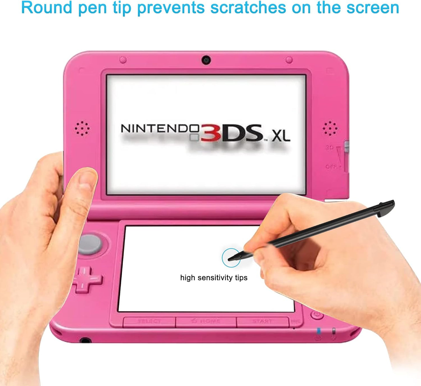 3DS XL Stylus Pen, Replacement Stylus Compatible with Nintendo 3DS XL, 4 in 1 Combo Touch Styli Pen Set Multi Color for 3DS XL