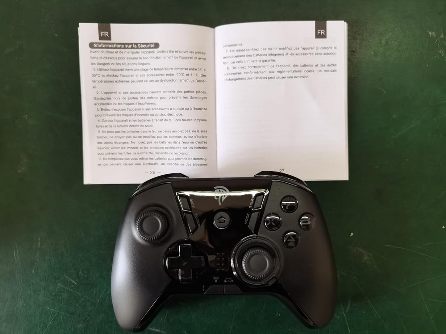 EasySMX Wireless Gaming Controller for Windows PC/Steam Deck/PS3/Android TV BOX, Dual Vibrate Plug and Play Gamepad Joystick with 4 Customized Keys, Battery Up to 14 Hours, Work for Nintendo Switch