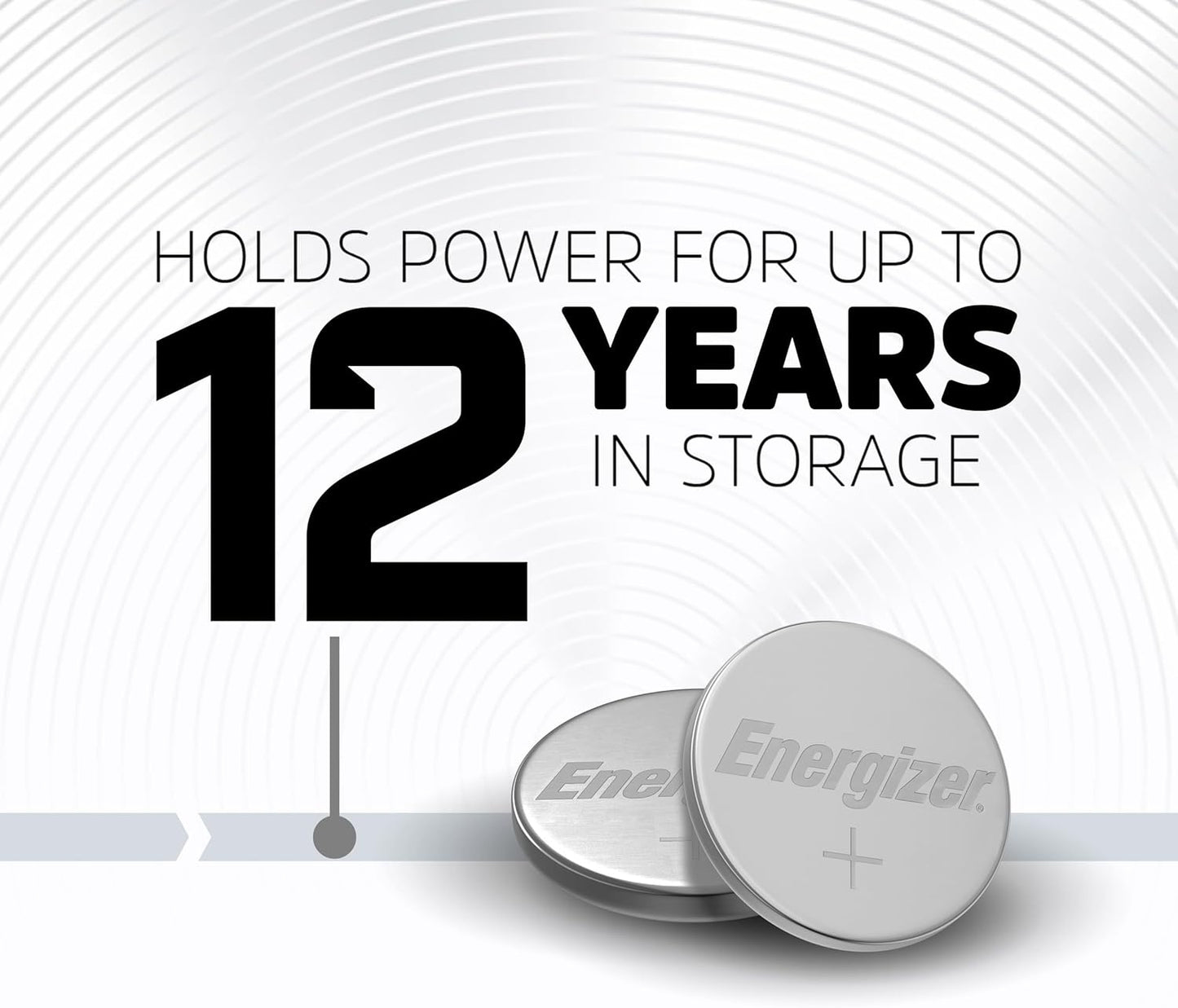 Energizer 3V Batteries, 3 Volt Battery Lithium Coin, 2 Count