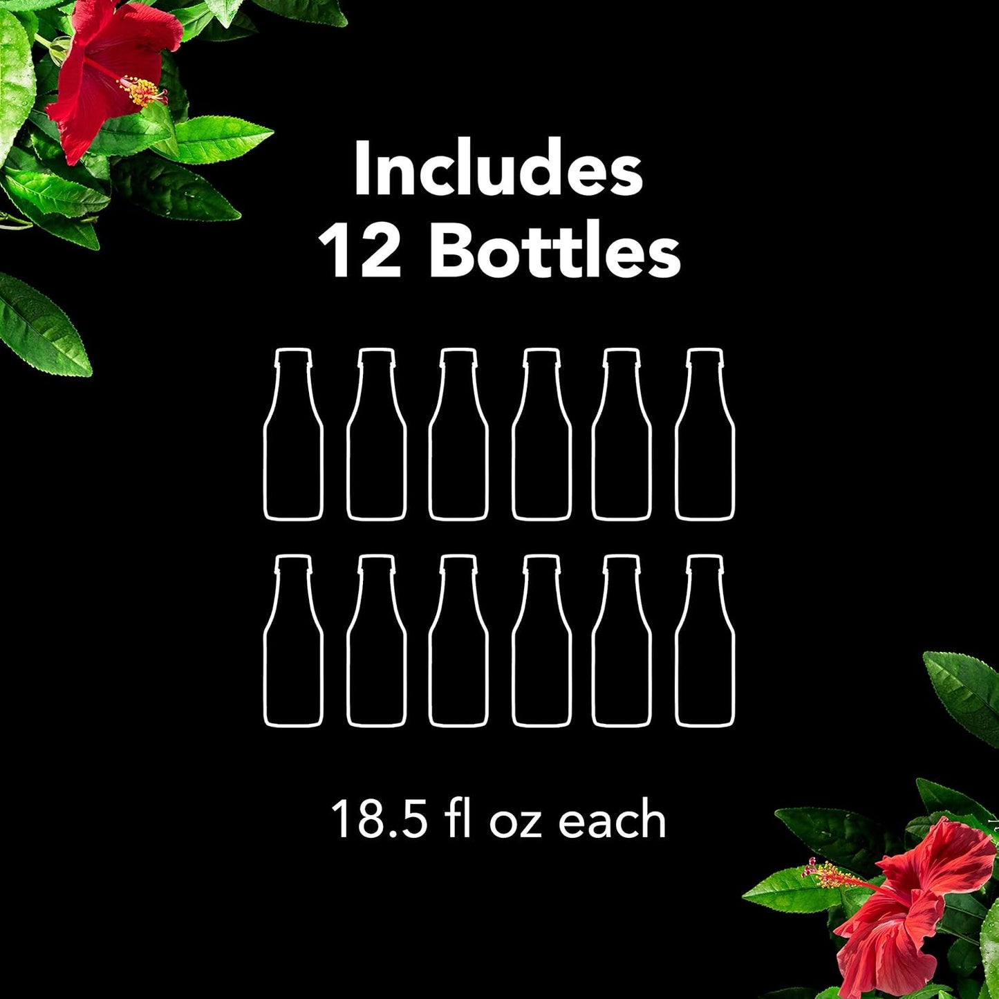 Pure Leaf Bottles, Variety Pack (Sweetened Flavors) (18.5 Ounce Bottles, Pack of 12)