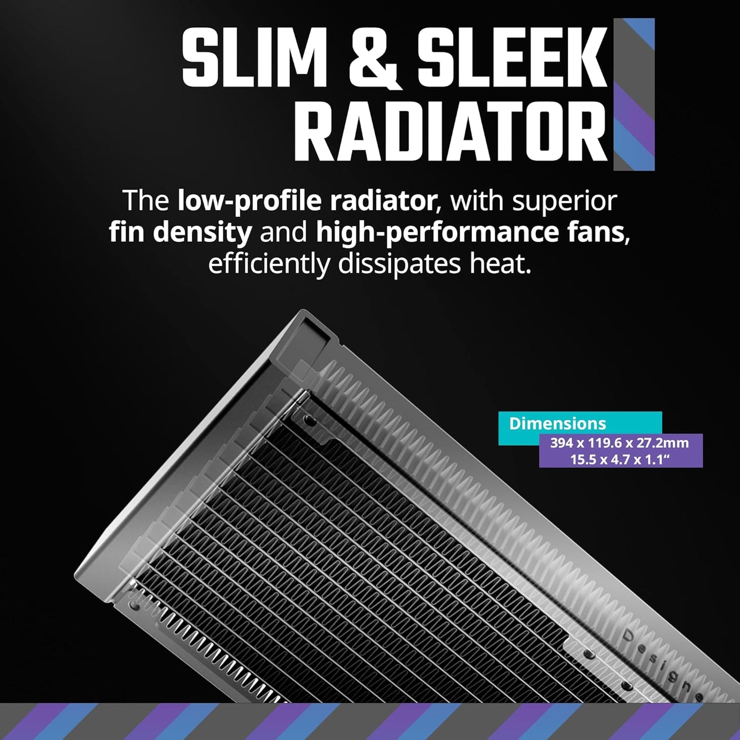 Cooler Master 360 Atmos High Performance Close-Loop AIO Liquid Cooler, R9|i9 Dual Chamber Pump, Customize Cover, Sickleflow Edge PWM, aRGB Lighting, AMD Ryzen AM5|4, Intel LGA 1851|1700 Platform