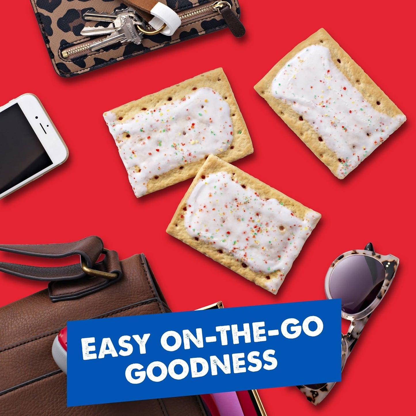 Pop-Tarts Toaster Pastries, Breakfast Foods, Kids Snacks, Variety Pack, 54.1oz Box (32 Pop-Tarts)