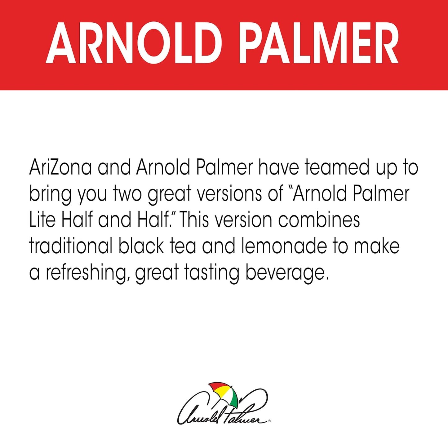 AriZona Arnold Palmer Half and Half - 16 Fl Oz (Pack of 12)
