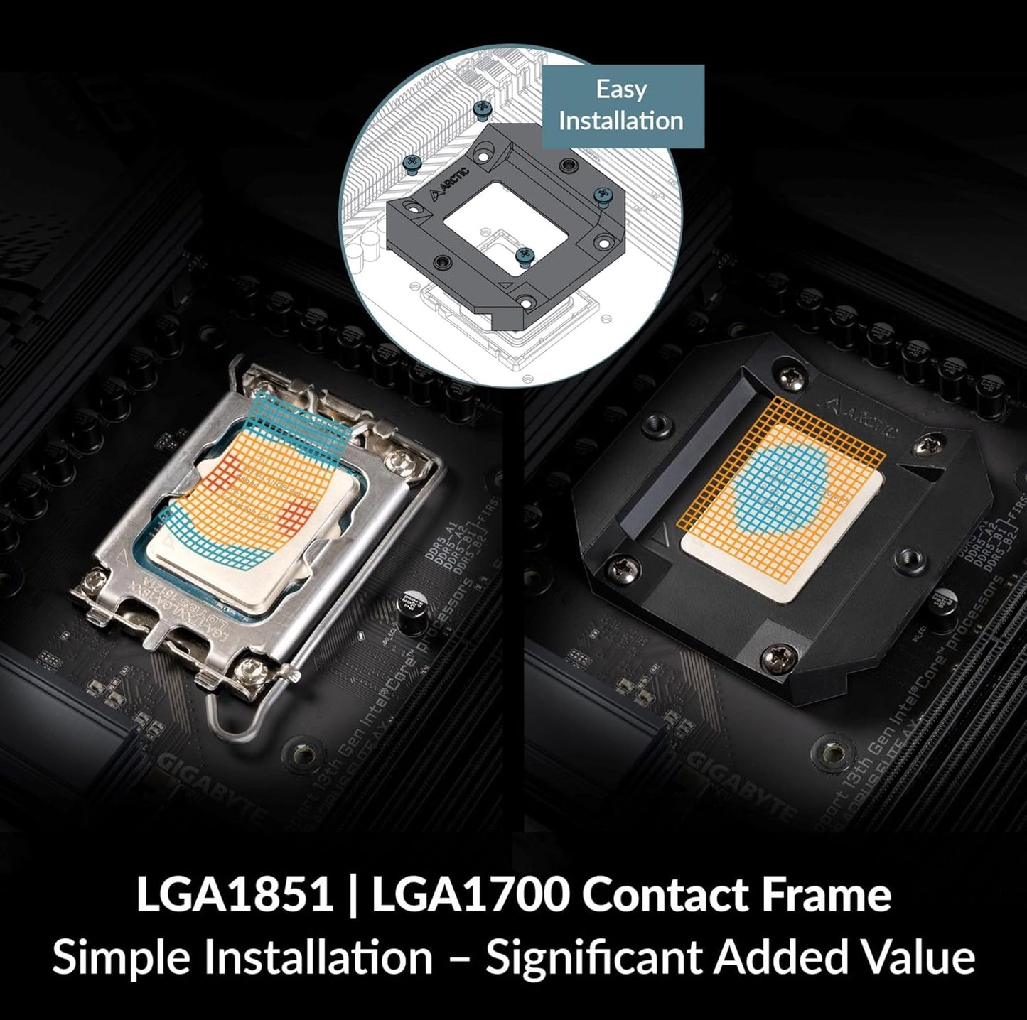 ARCTIC Liquid Freezer III 240 - CPU AIO Water Cooler, Water Cooling PC, Intel & AMD, Efficient PWM-Controlled Pump, Fan: 200–1800 RPM, LGA1851 and LGA1700 Contact Frame - Black